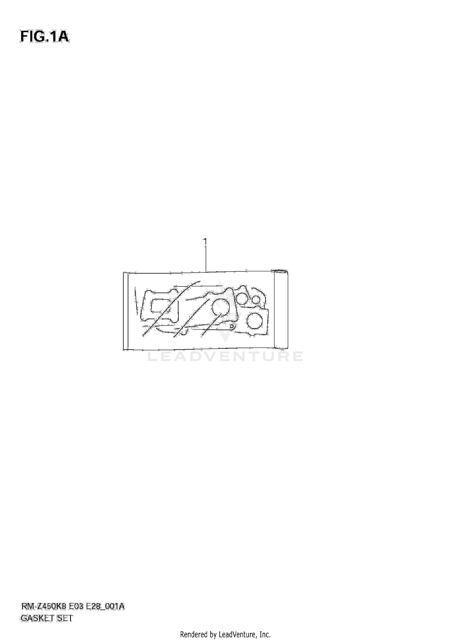 GASKET SET (RM-Z450 L1)
