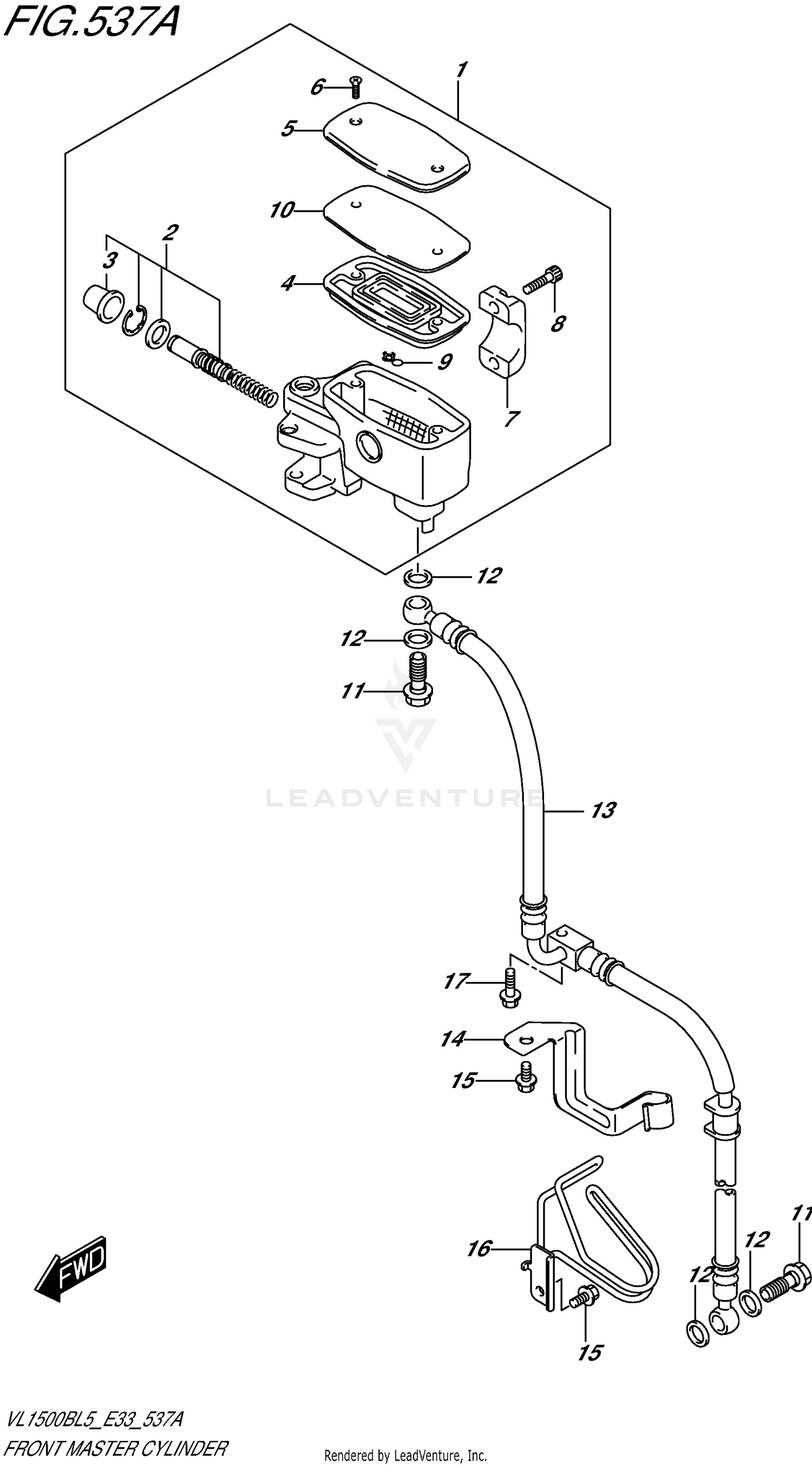 FRONT MASTER CYLINDER
