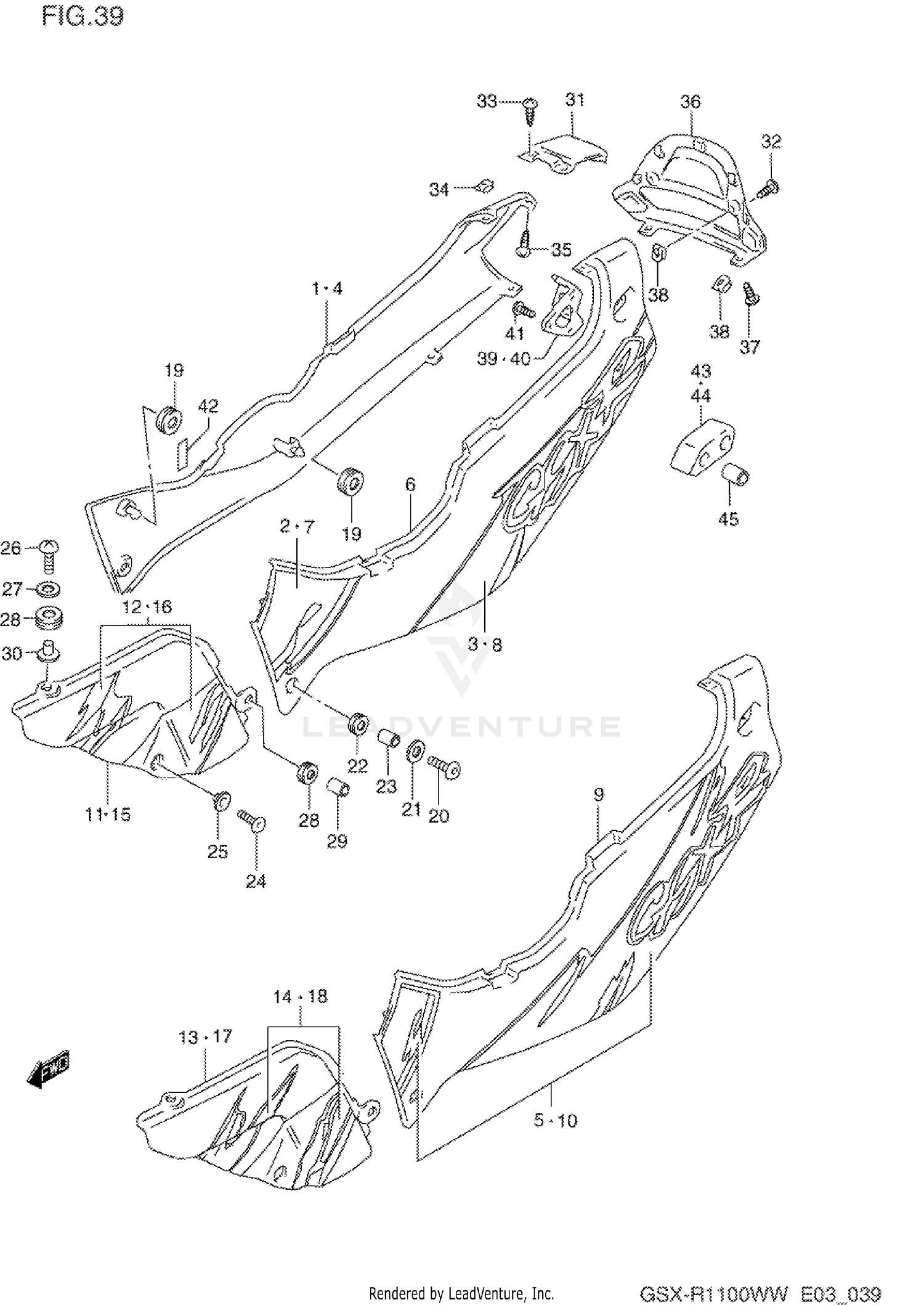 FRAME COVER (MODEL P)