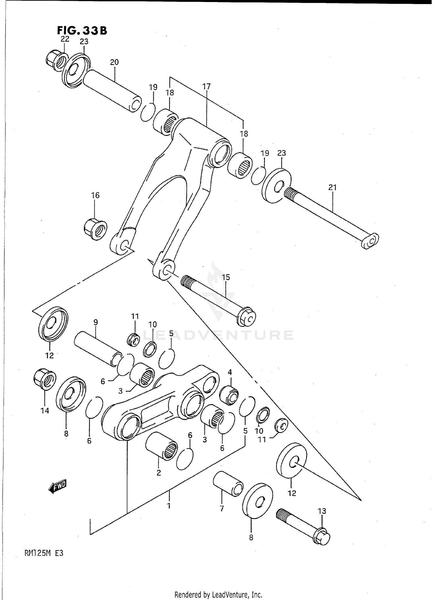 CUSHION LEVER (MODEL M)