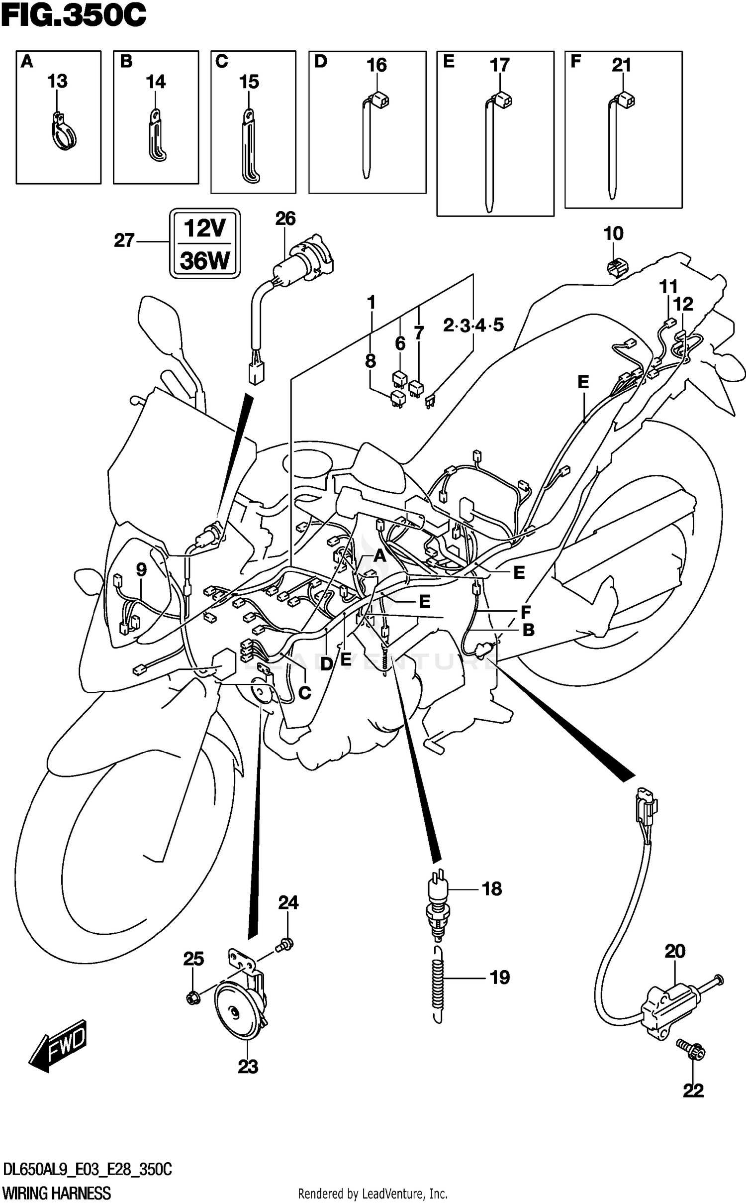 WIRING HARNESS (E33)