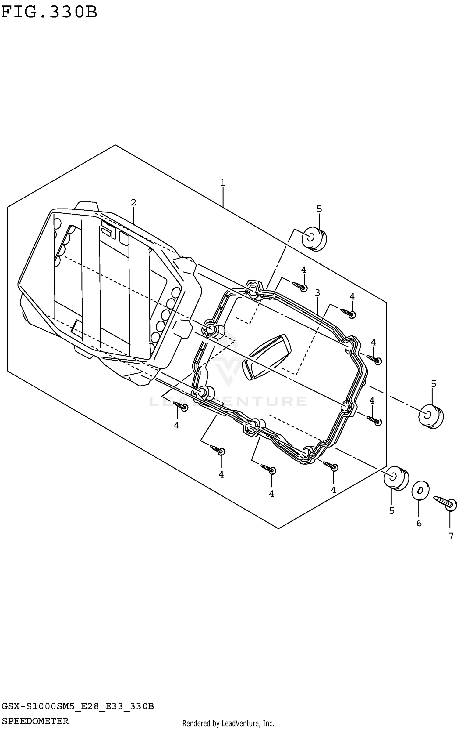 SPEEDOMETER (GSX-S1000SRQM5_E33)