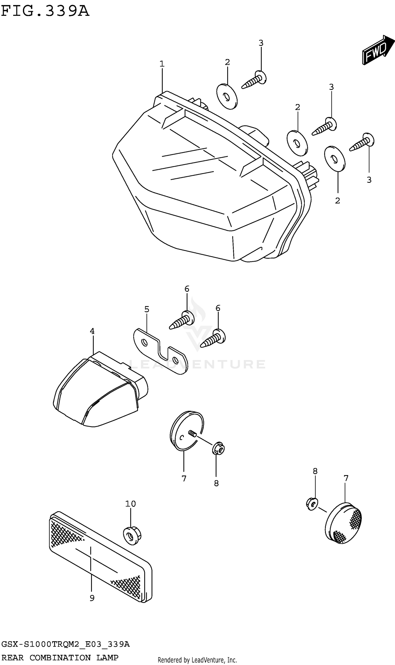 REAR COMBINATION LAMP