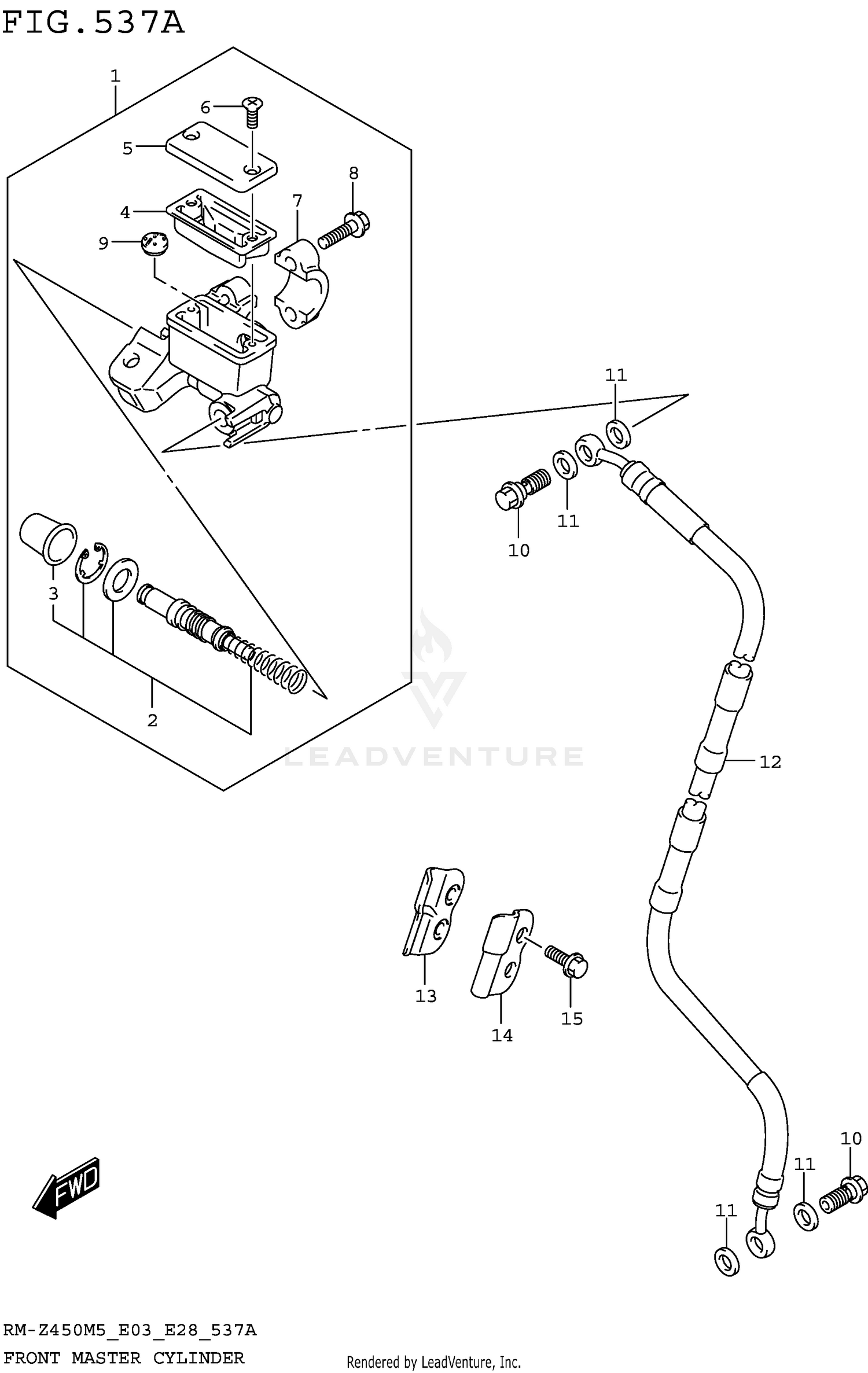 FRONT MASTER CYLINDER