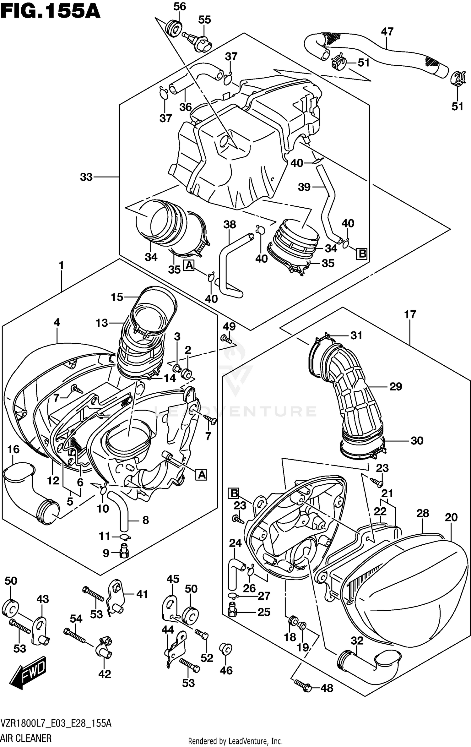 AIR CLEANER (VZR1800L7 E28)