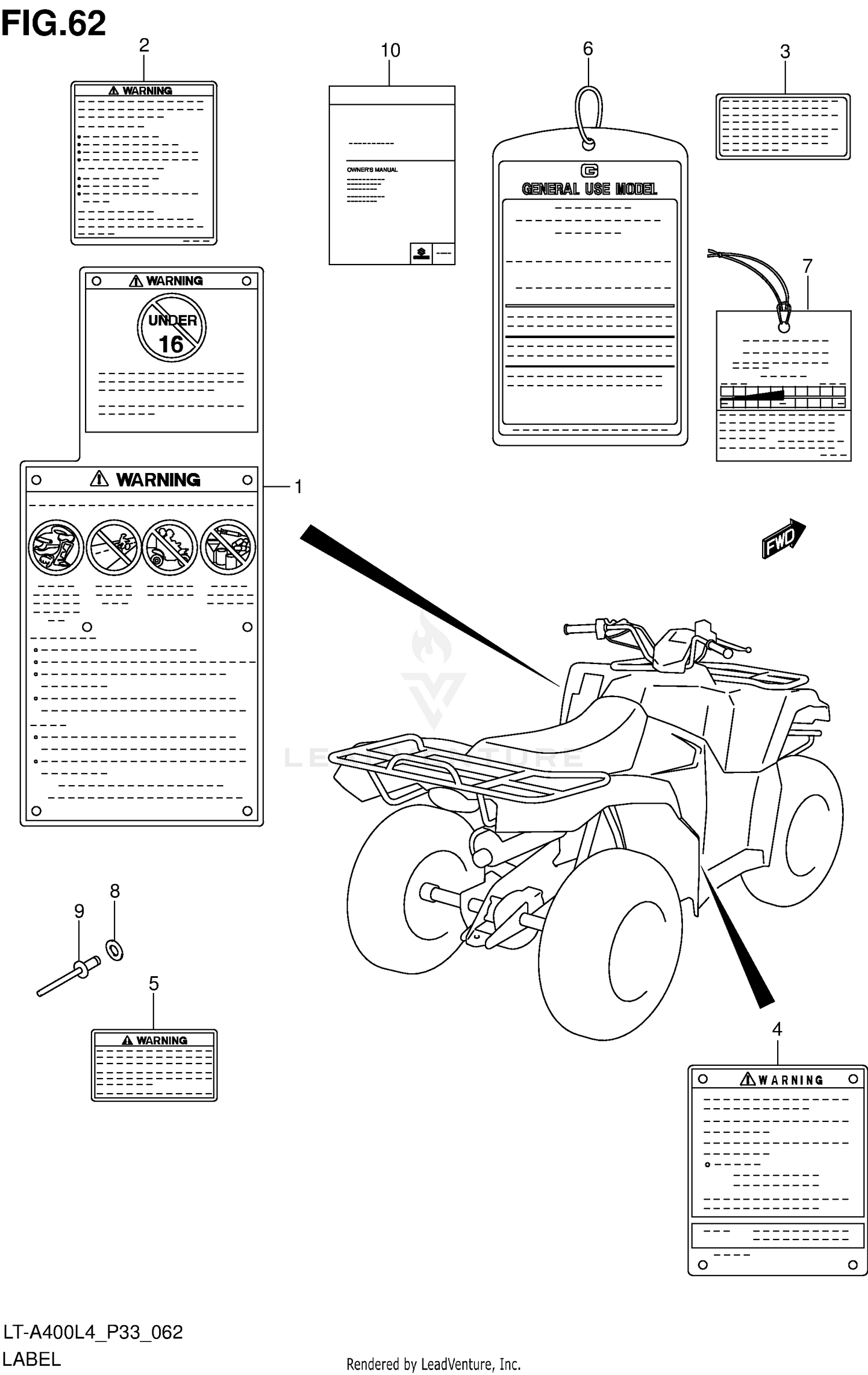 LABEL (LT-A400ZL4 P33)