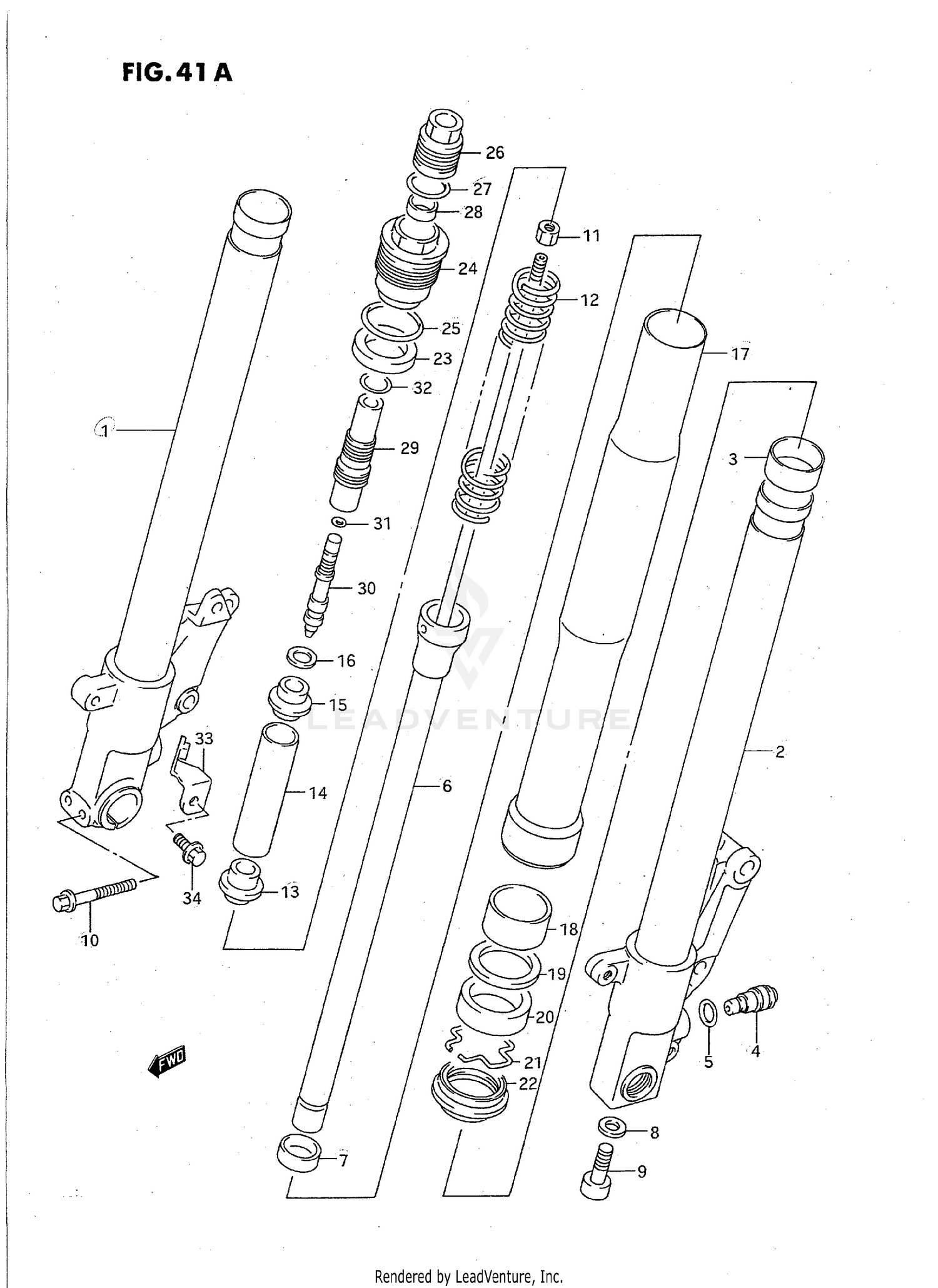 FRONT DAMPER (MODEL R/S)