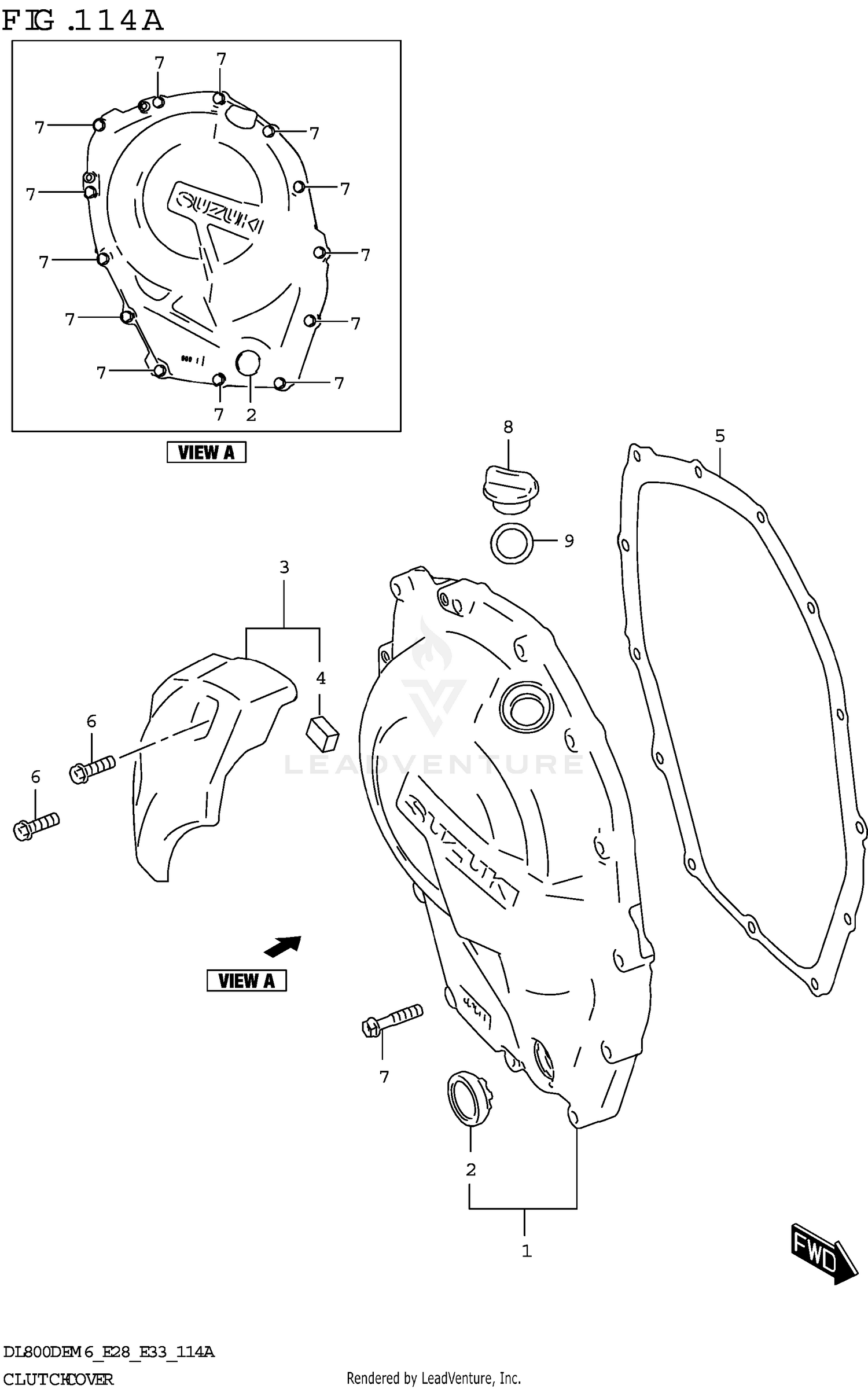 CLUTCH COVER