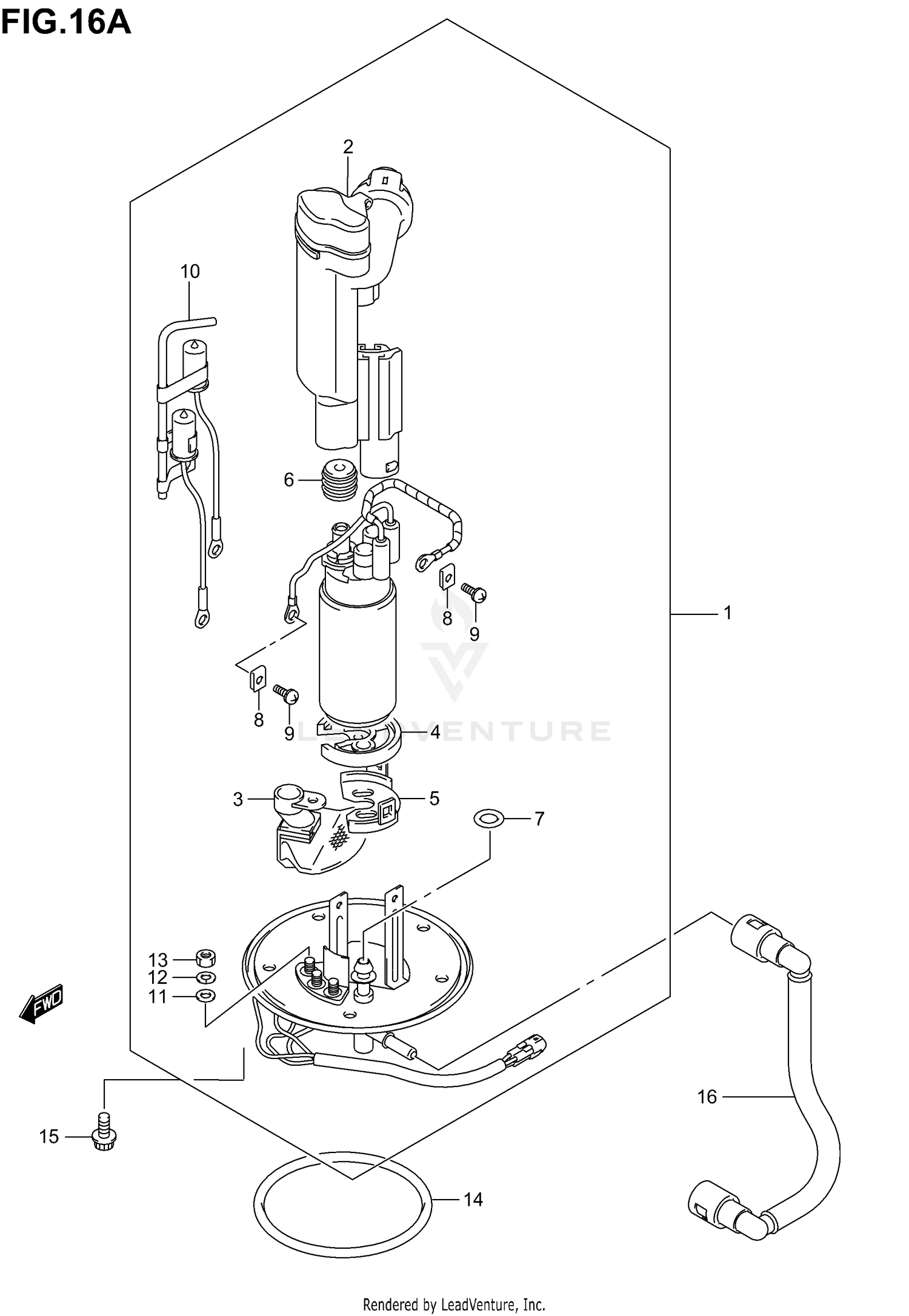 FUEL PUMP (MODEL K5)