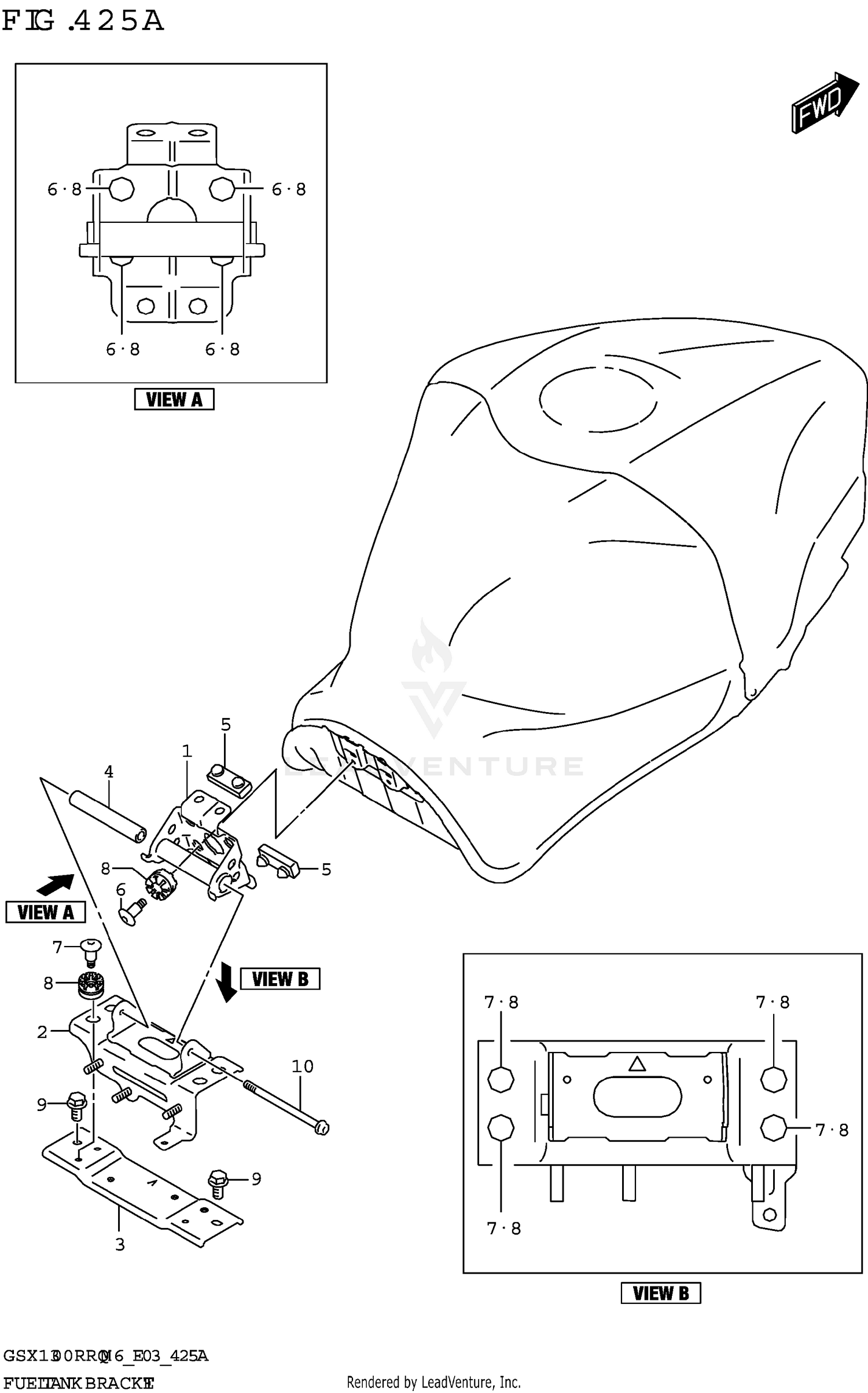 FUEL TANK BRACKET