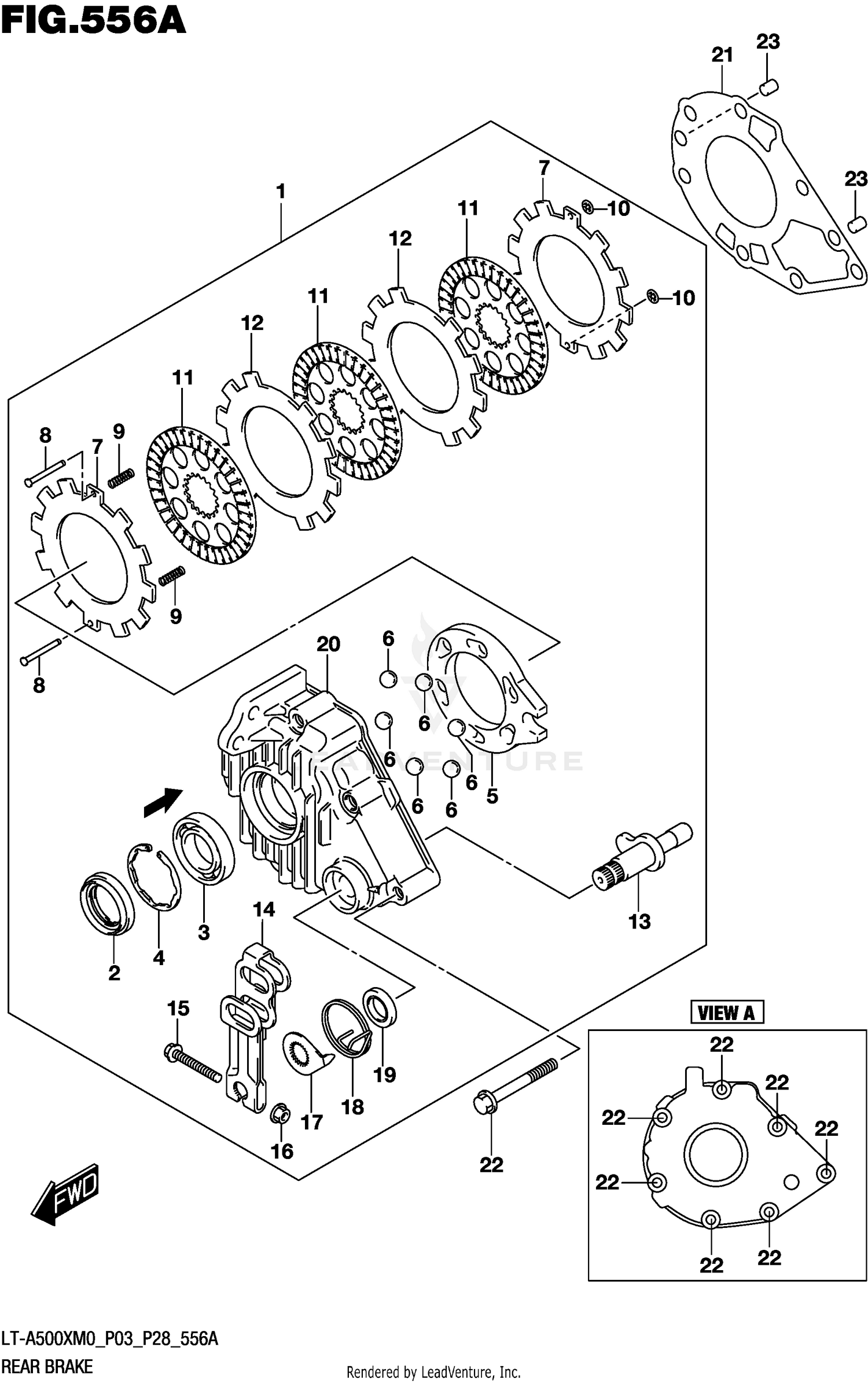 REAR BRAKE