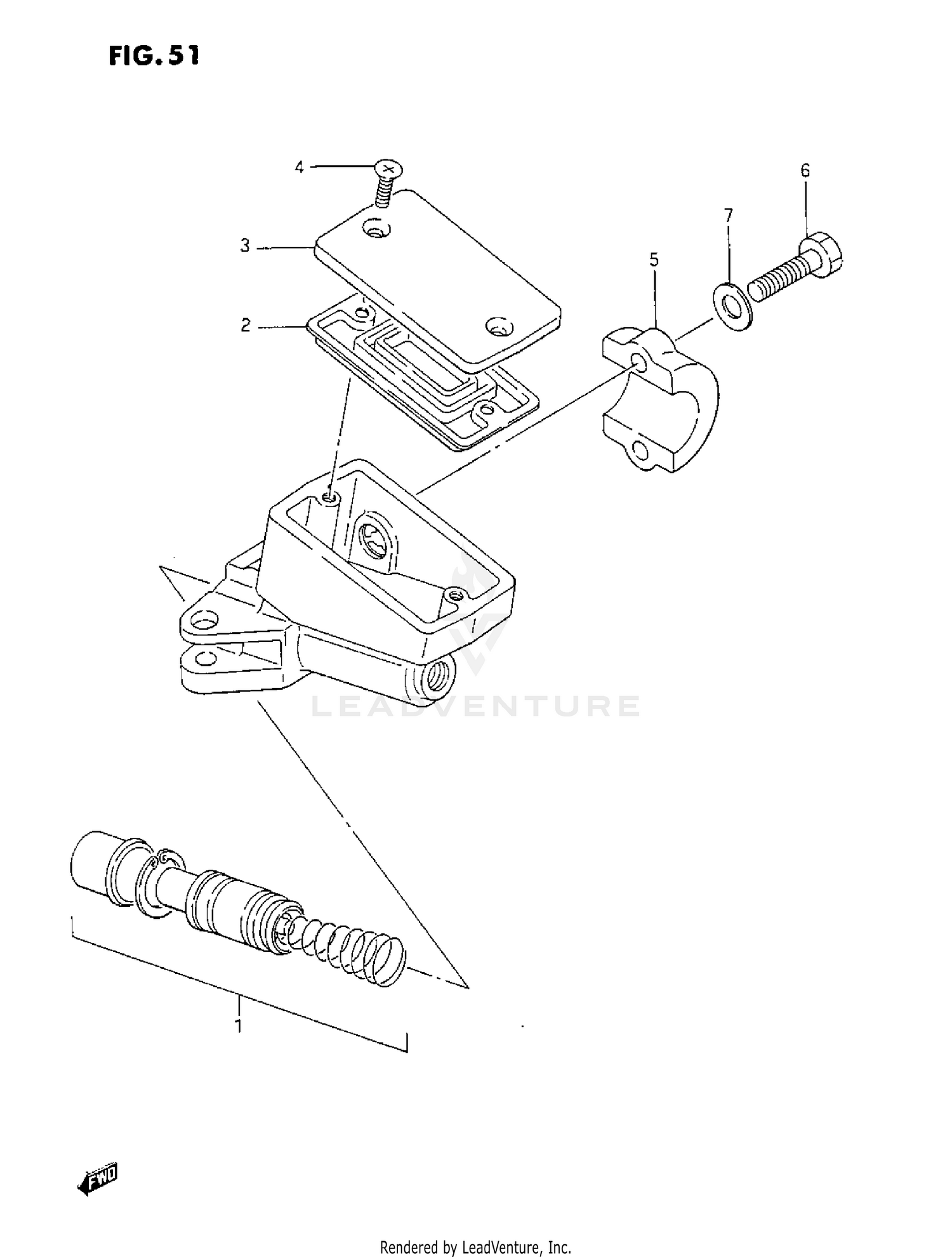 FRONT MASTER CYLINDER