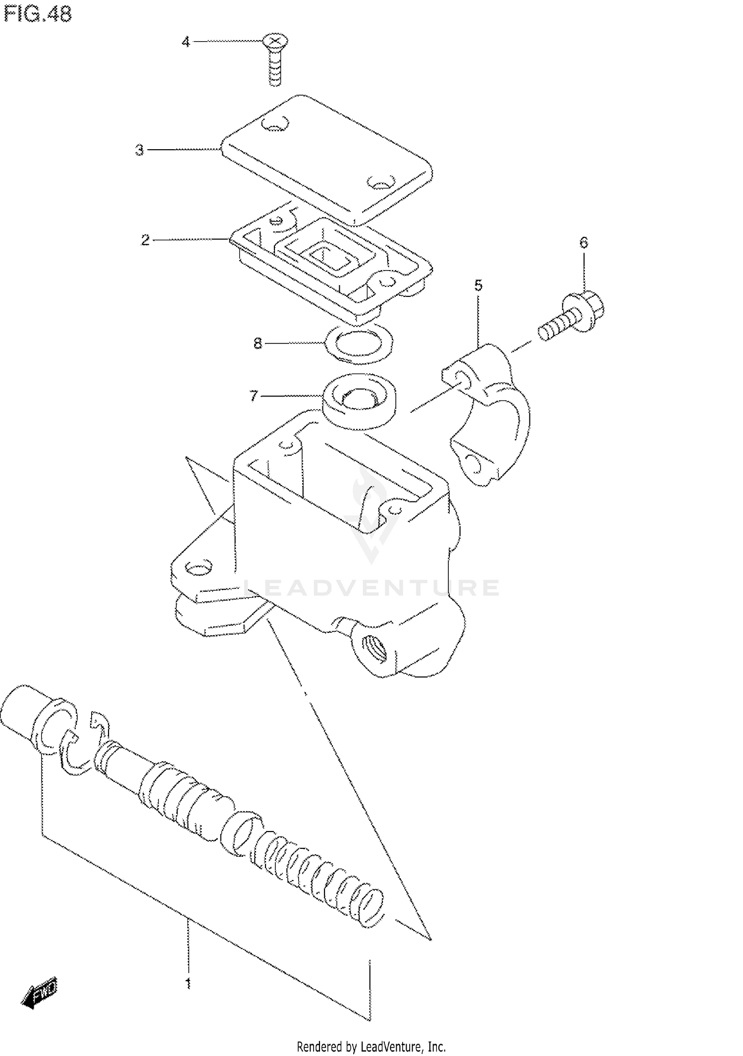 FRONT MASTER CYLINDER