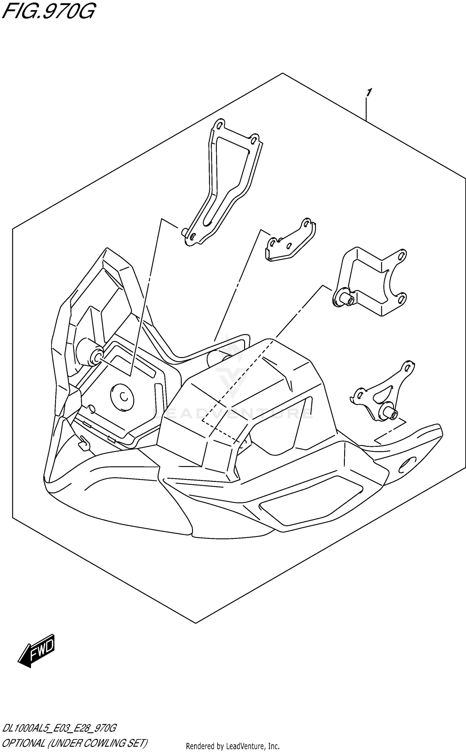 OPTIONAL (UNDER COWLING SET)