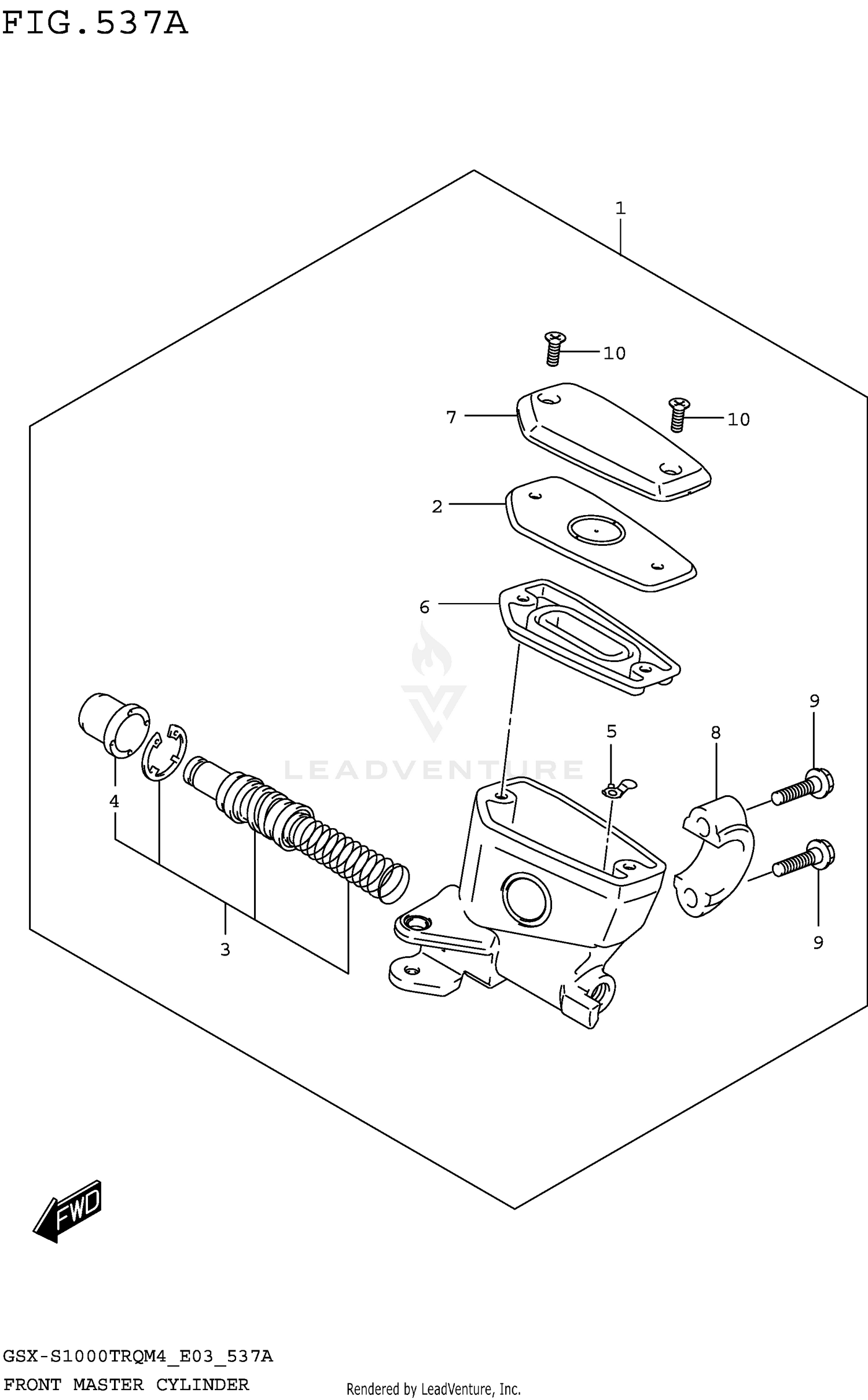 FRONT MASTER CYLINDER