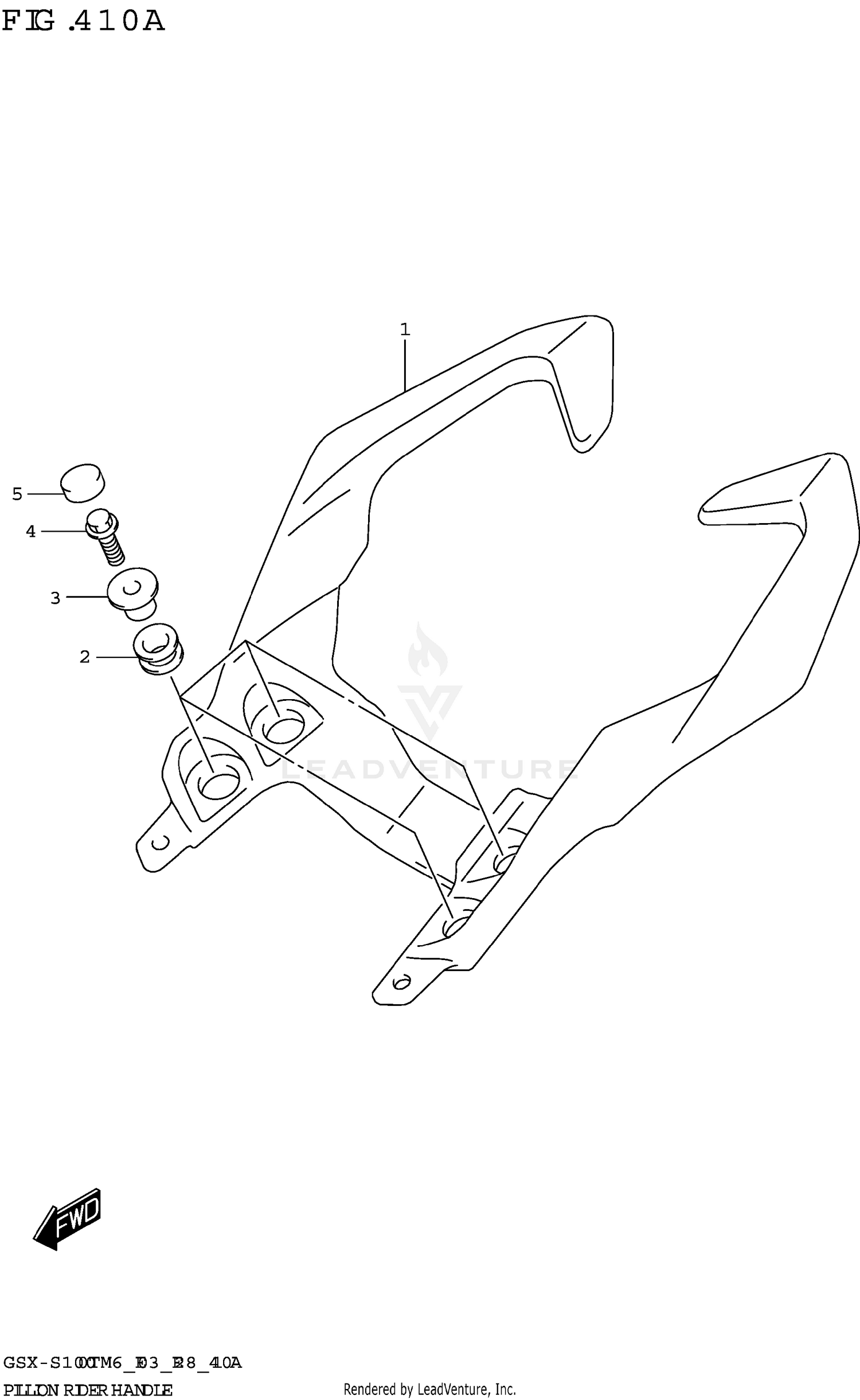 PILLION RIDER HANDLE