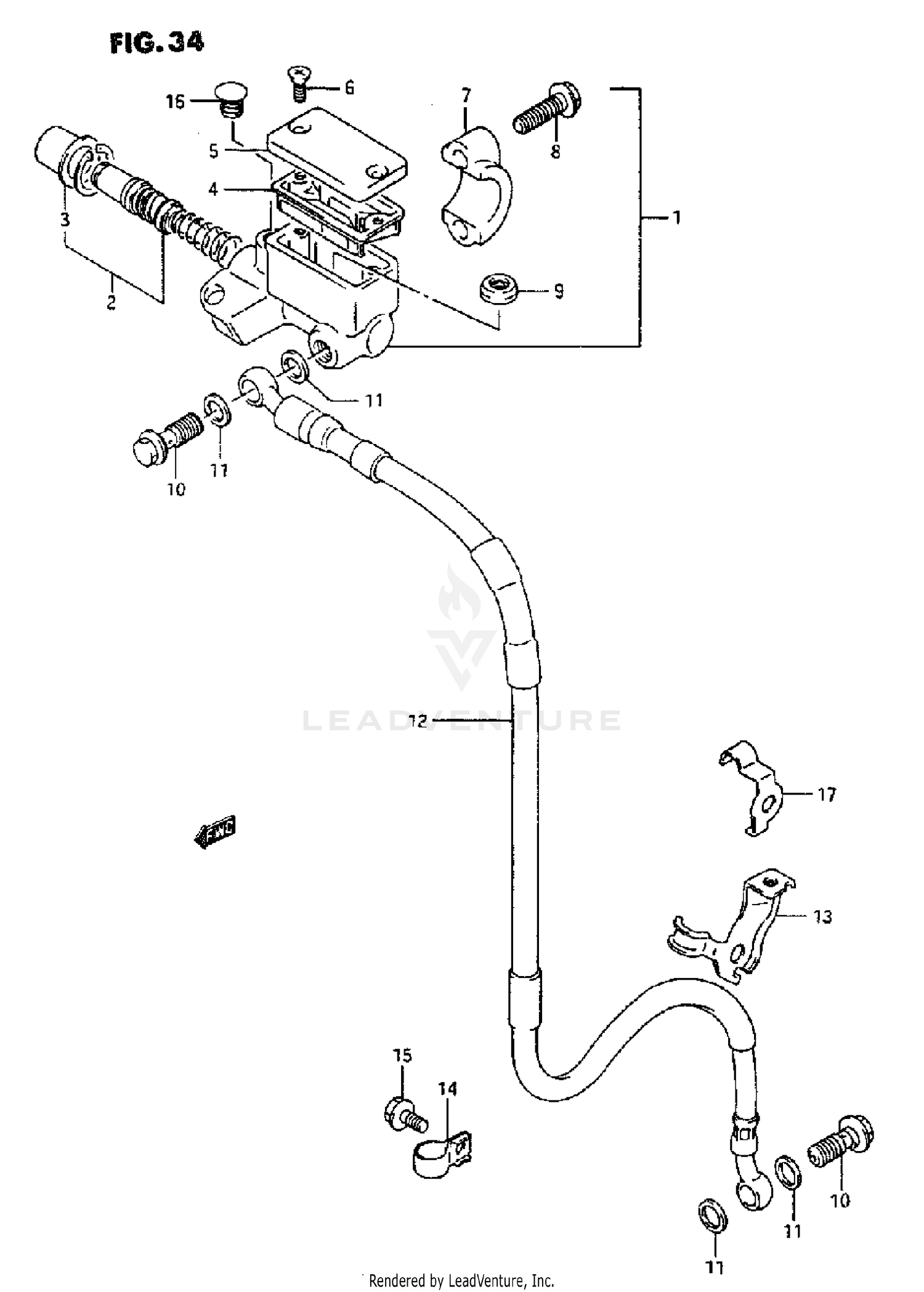 FRONT MASTER CYLINDER