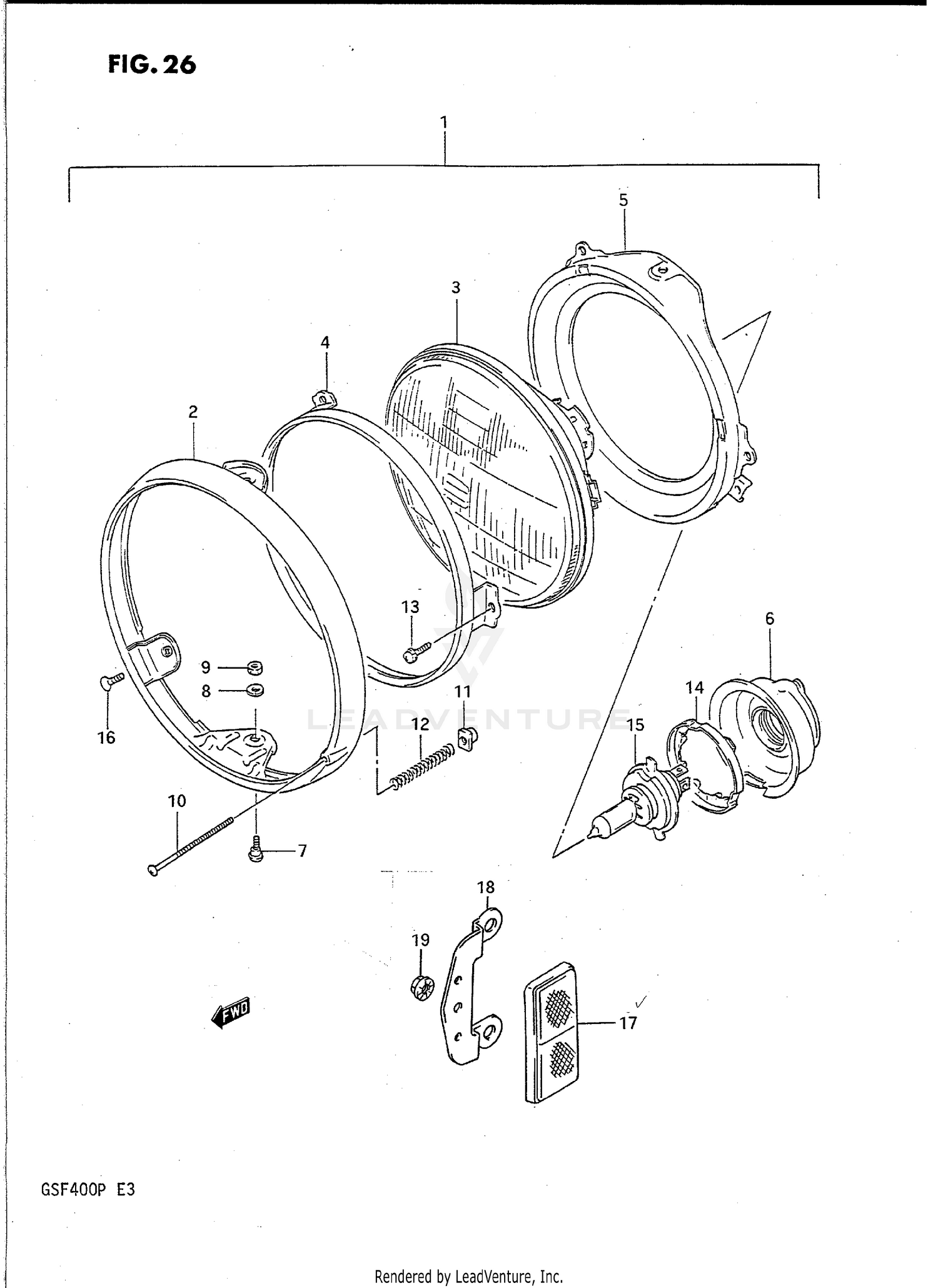 HEADLAMP (MODEL M/N)