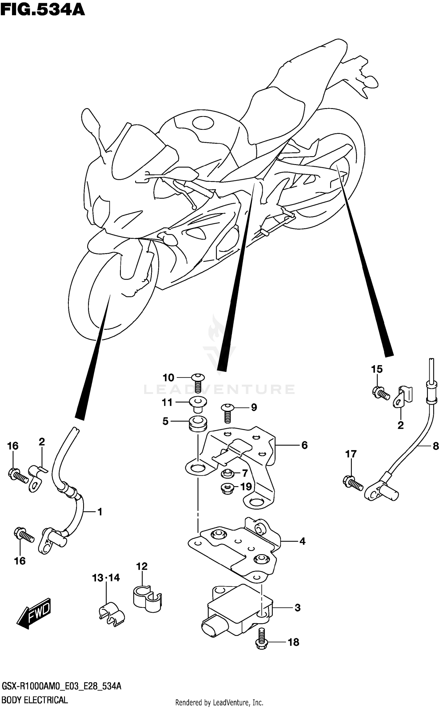 BODY ELECTRICAL (GSX-R1000A)