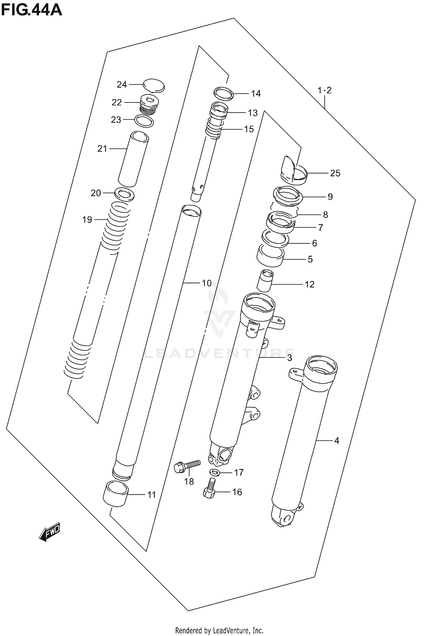FRONT DAMPER (MODEL K4/K5/K6)