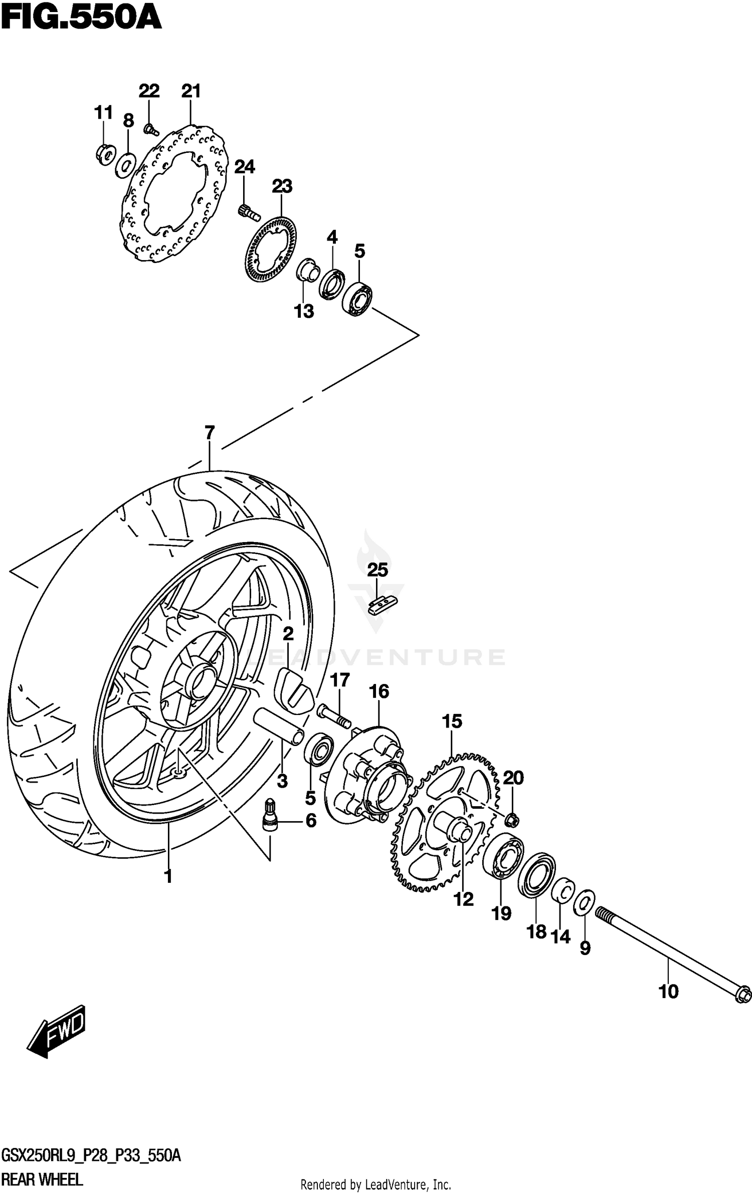 REAR WHEEL