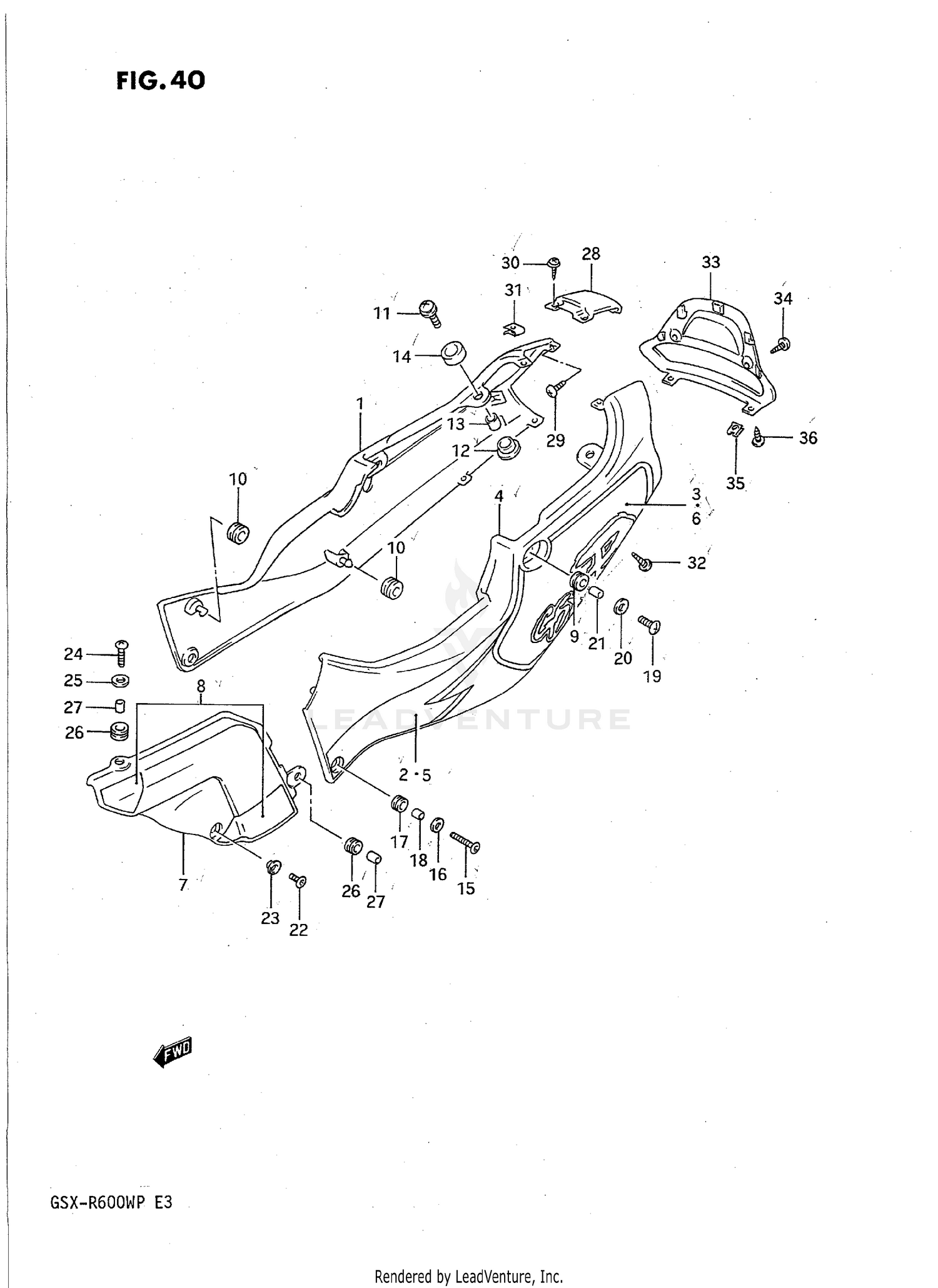 FRAME COVER (MODEL N)