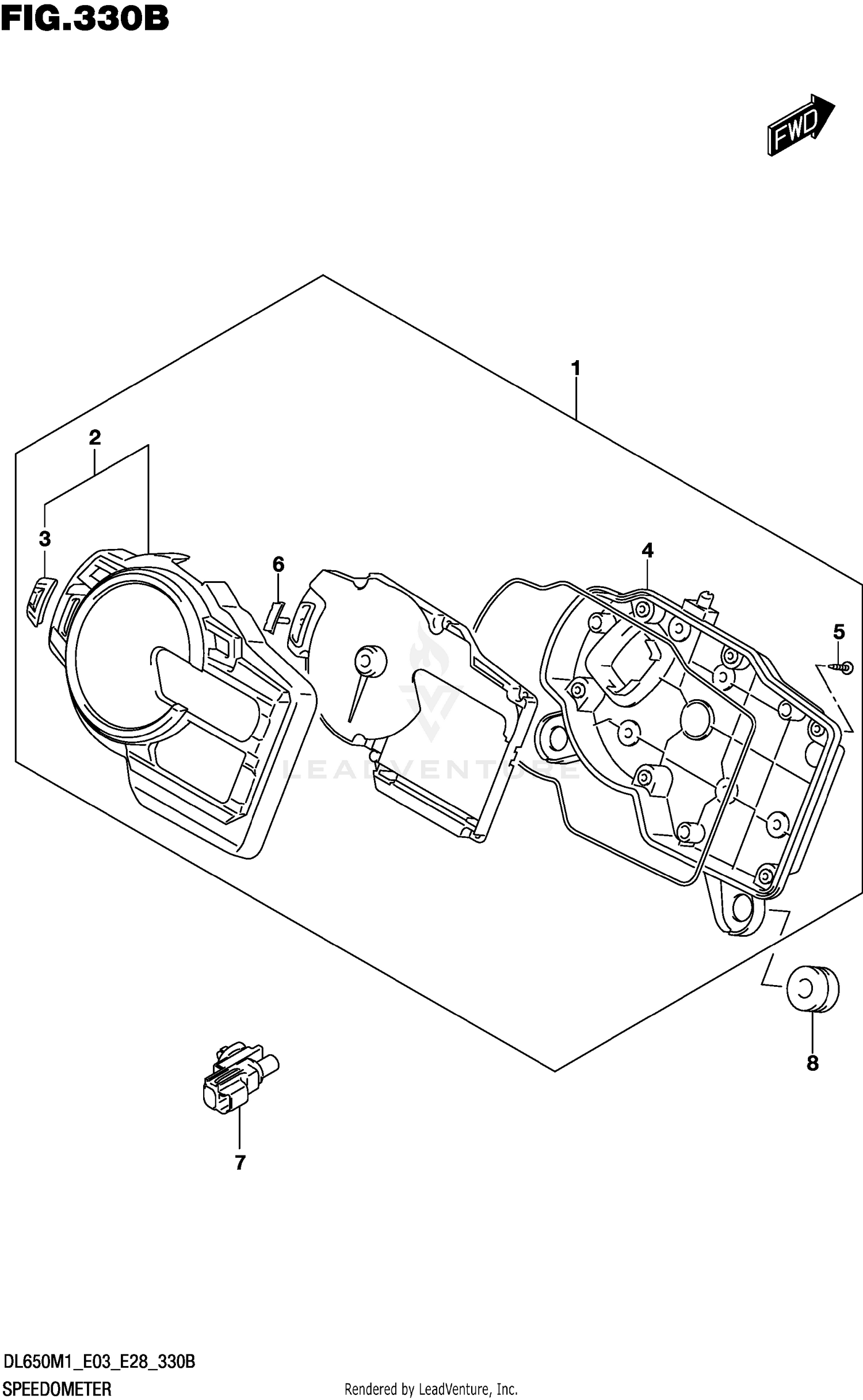 SPEEDOMETER (E03,E33)
