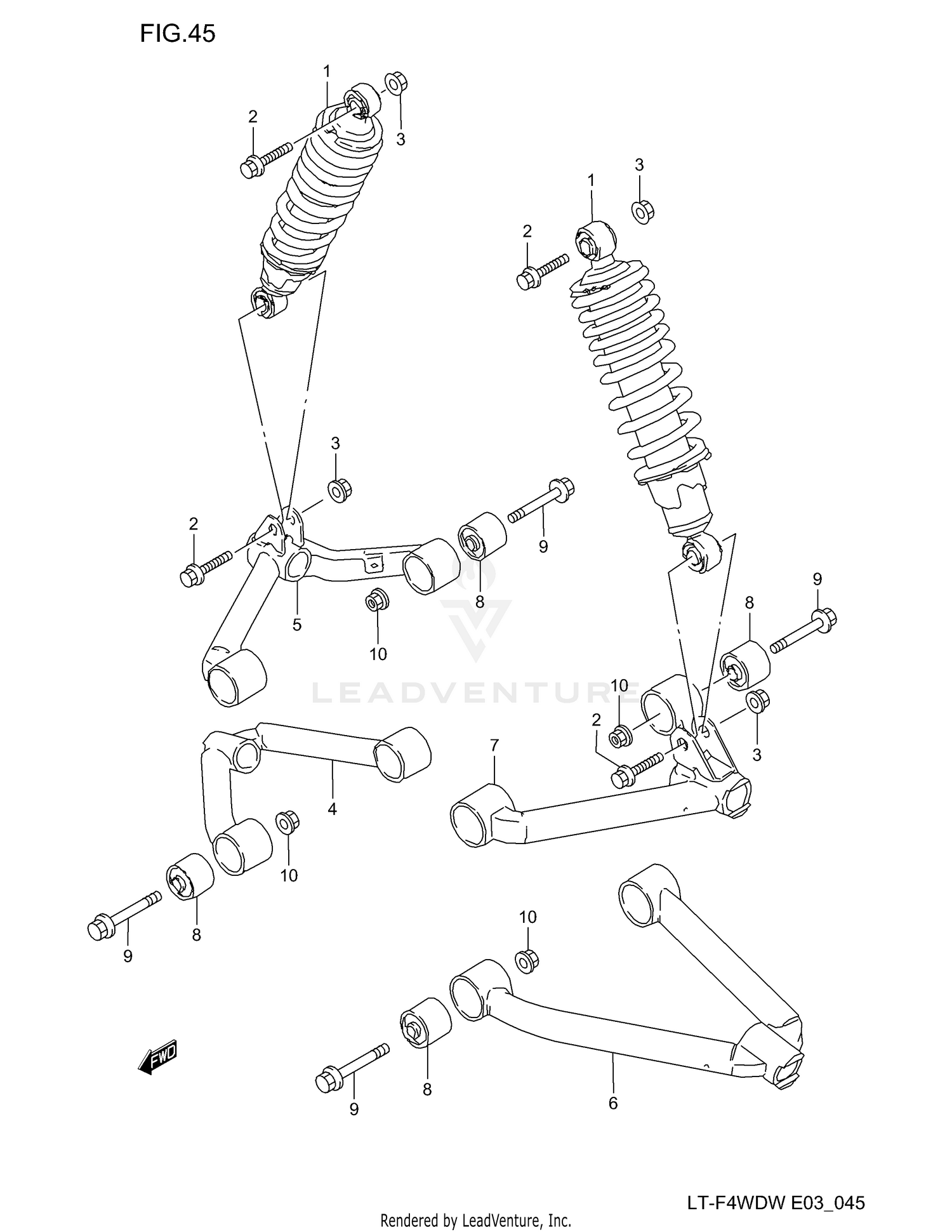 FRONT SUSPENSION ARM