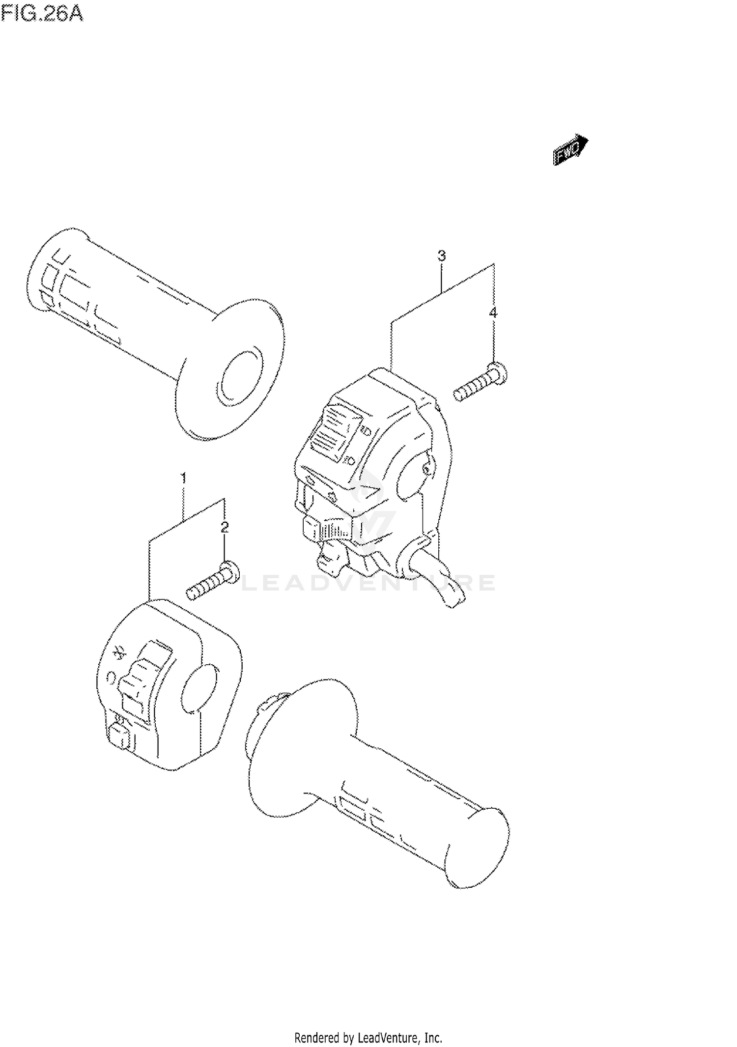 HANDLE SWITCH (MODEL T)