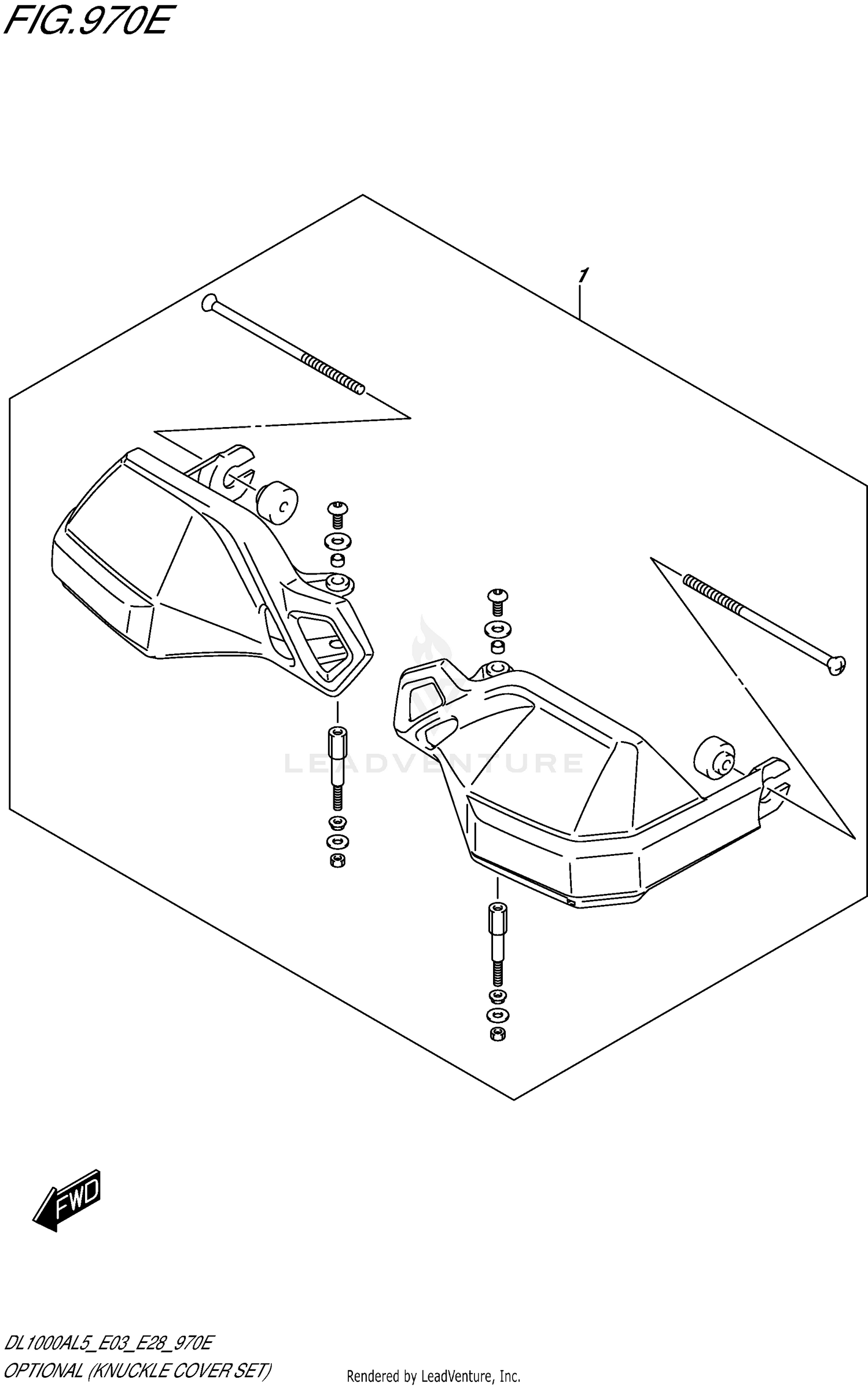 OPTIONAL (KNUCKLE COVER SET)