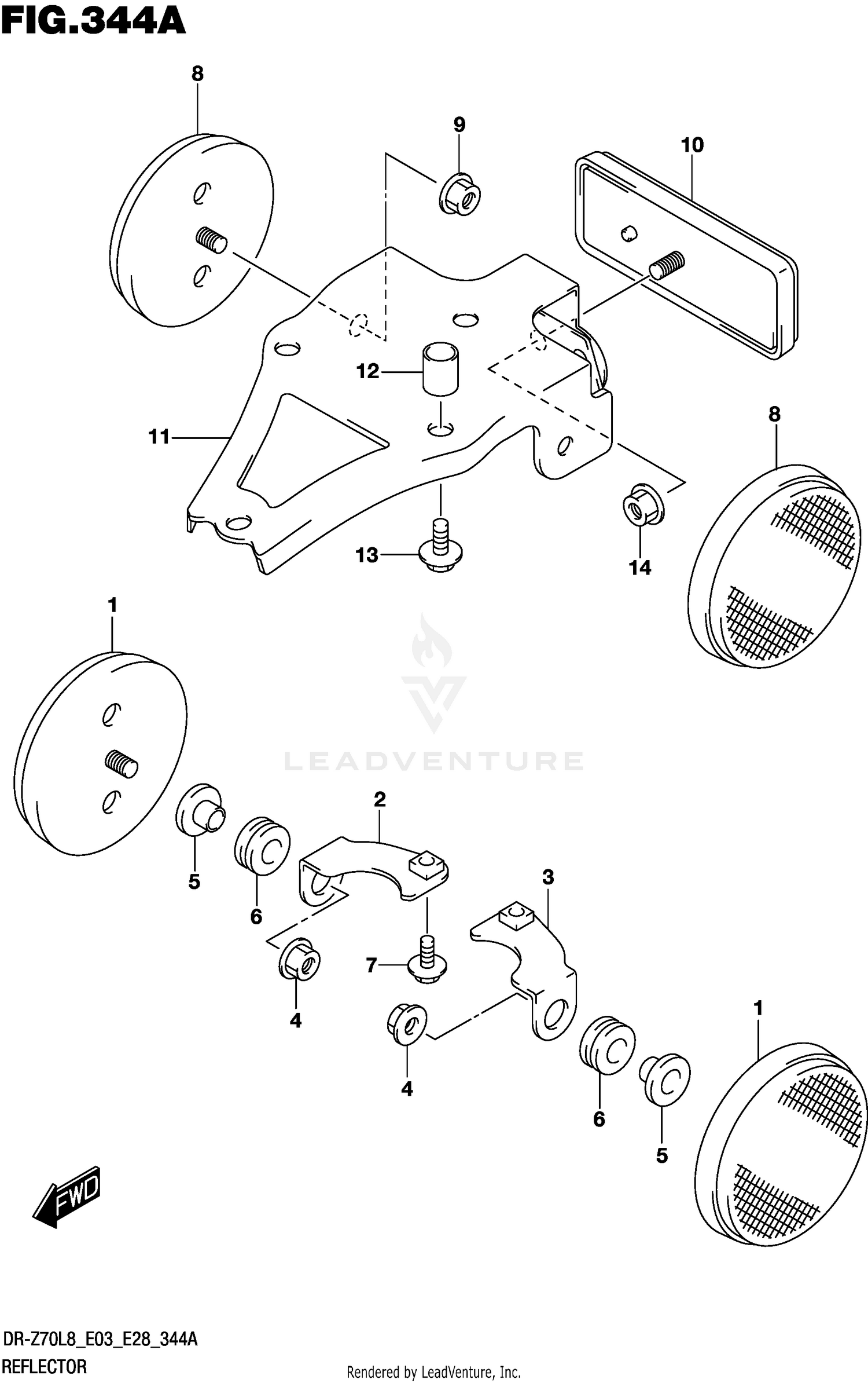 REFLECTOR (DR-Z70L8 E28)