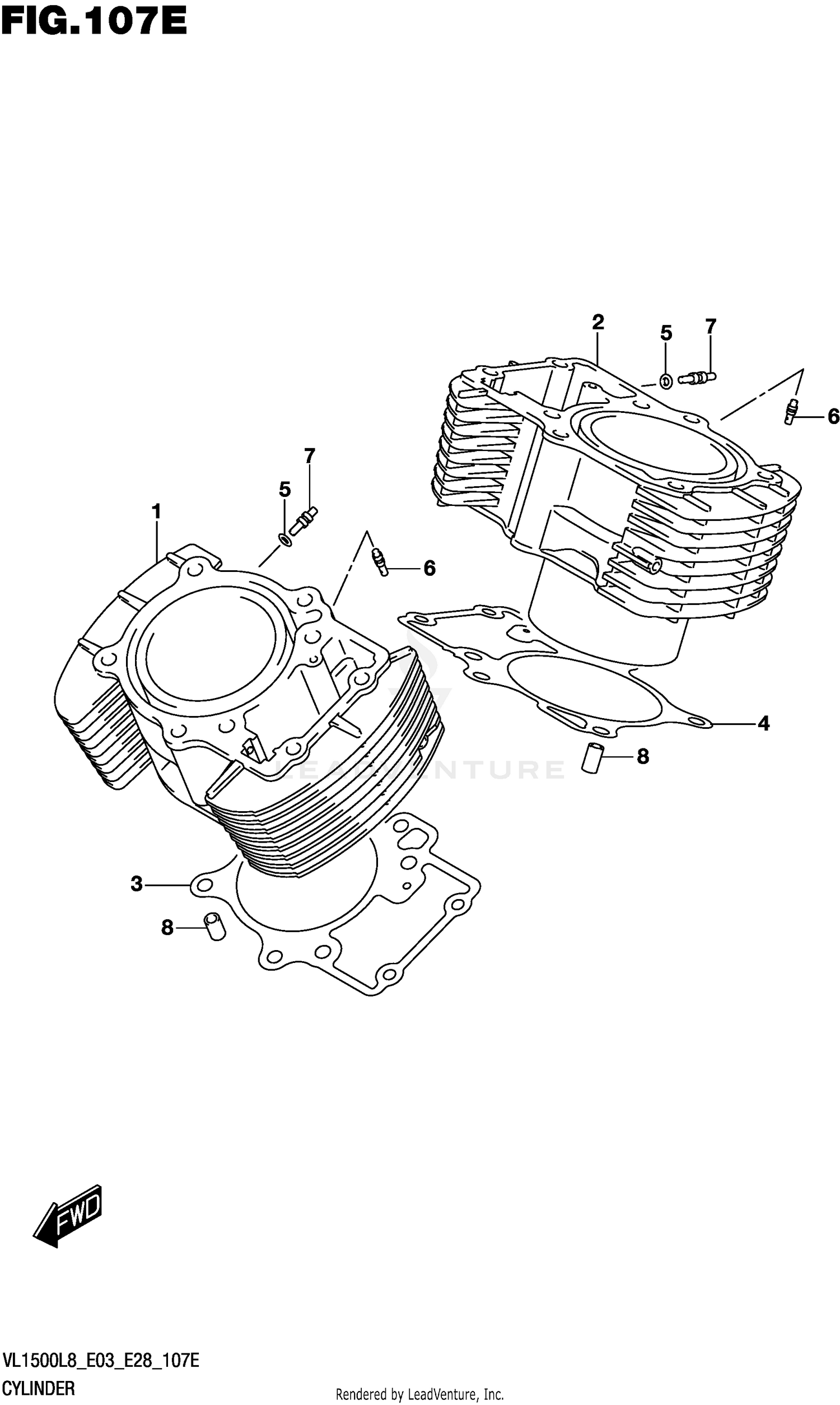 CYLINDER (VL1500TL8 E03)
