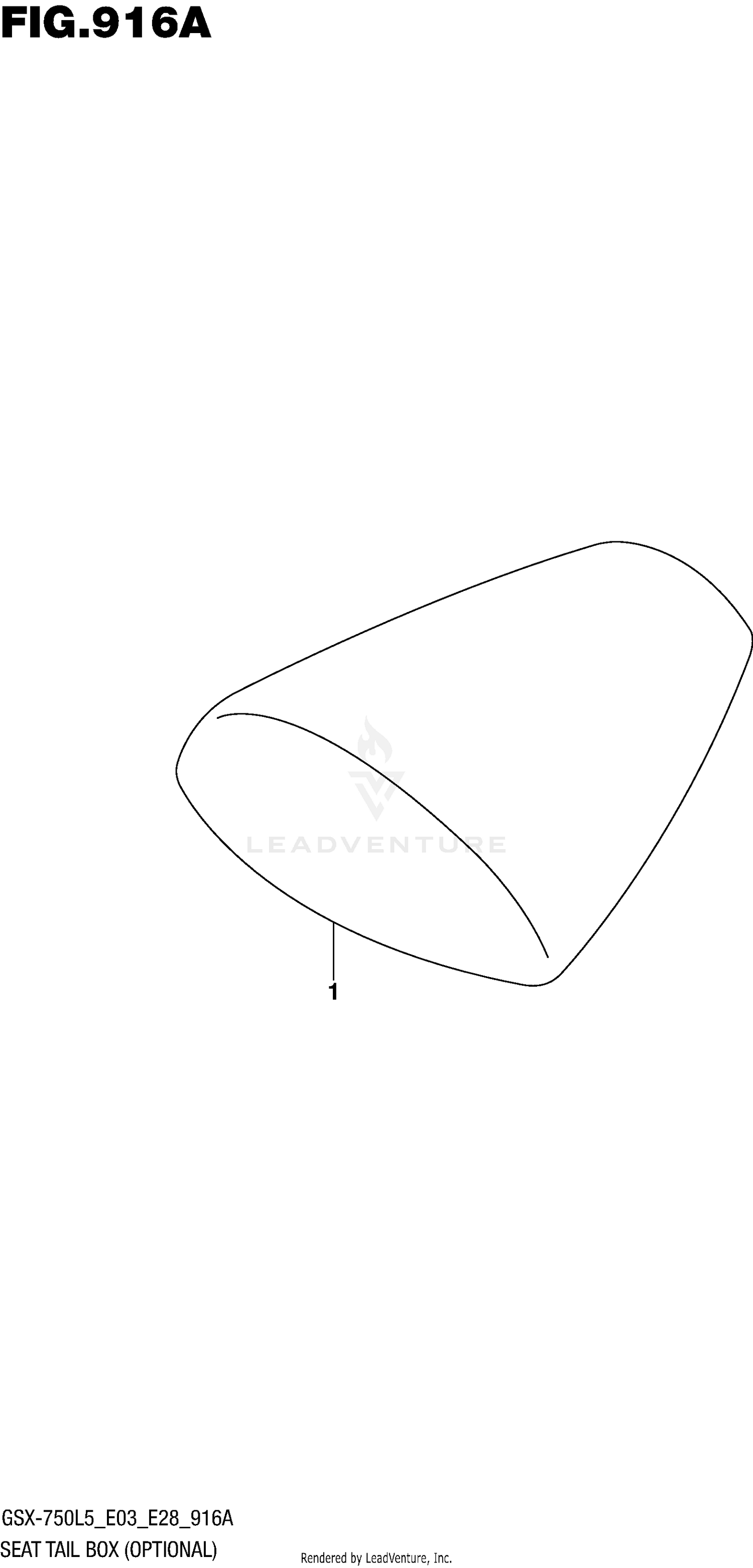 SEAT TAIL BOX (OPTIONAL)