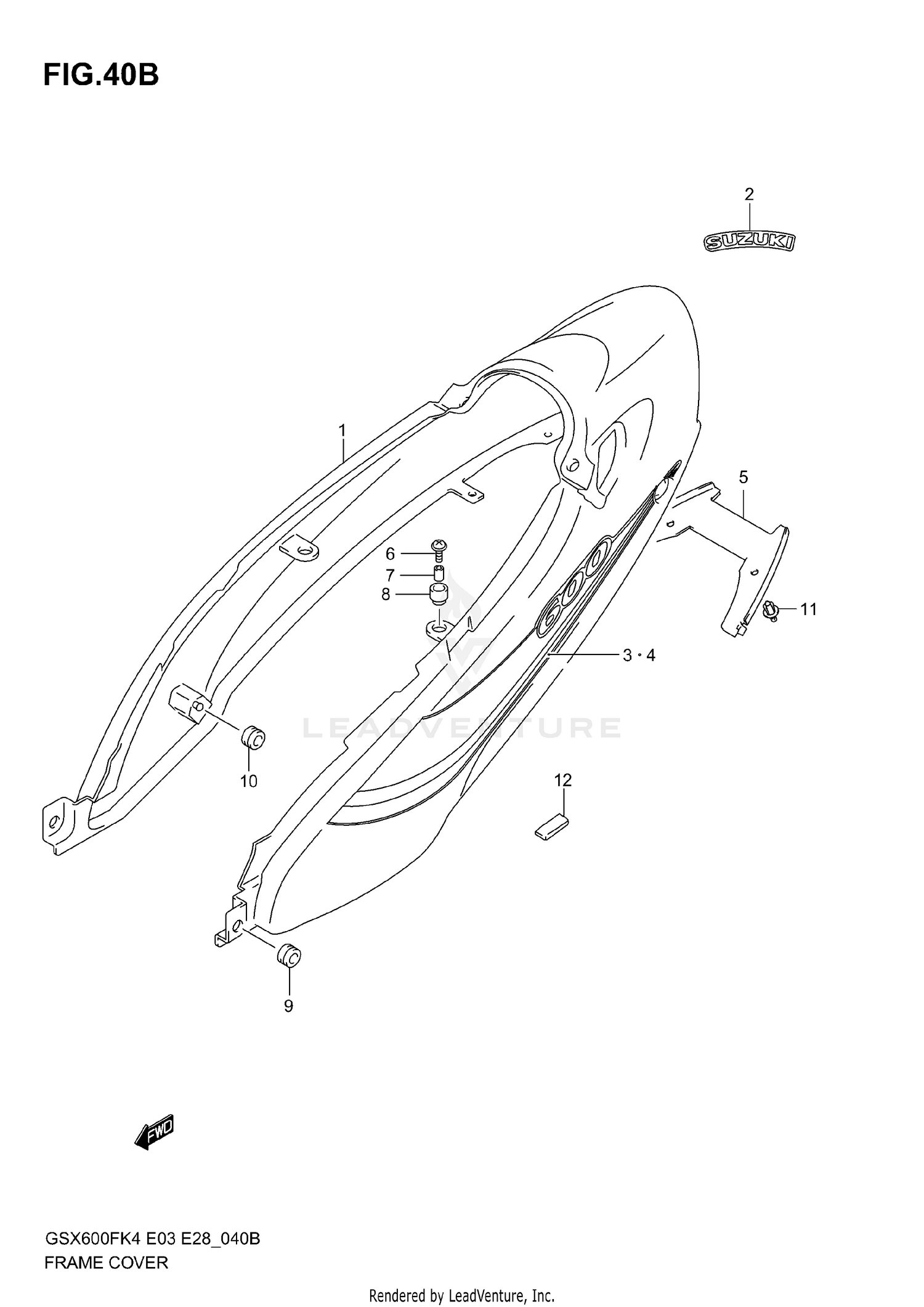 FRAME COVER (MODEL K6)