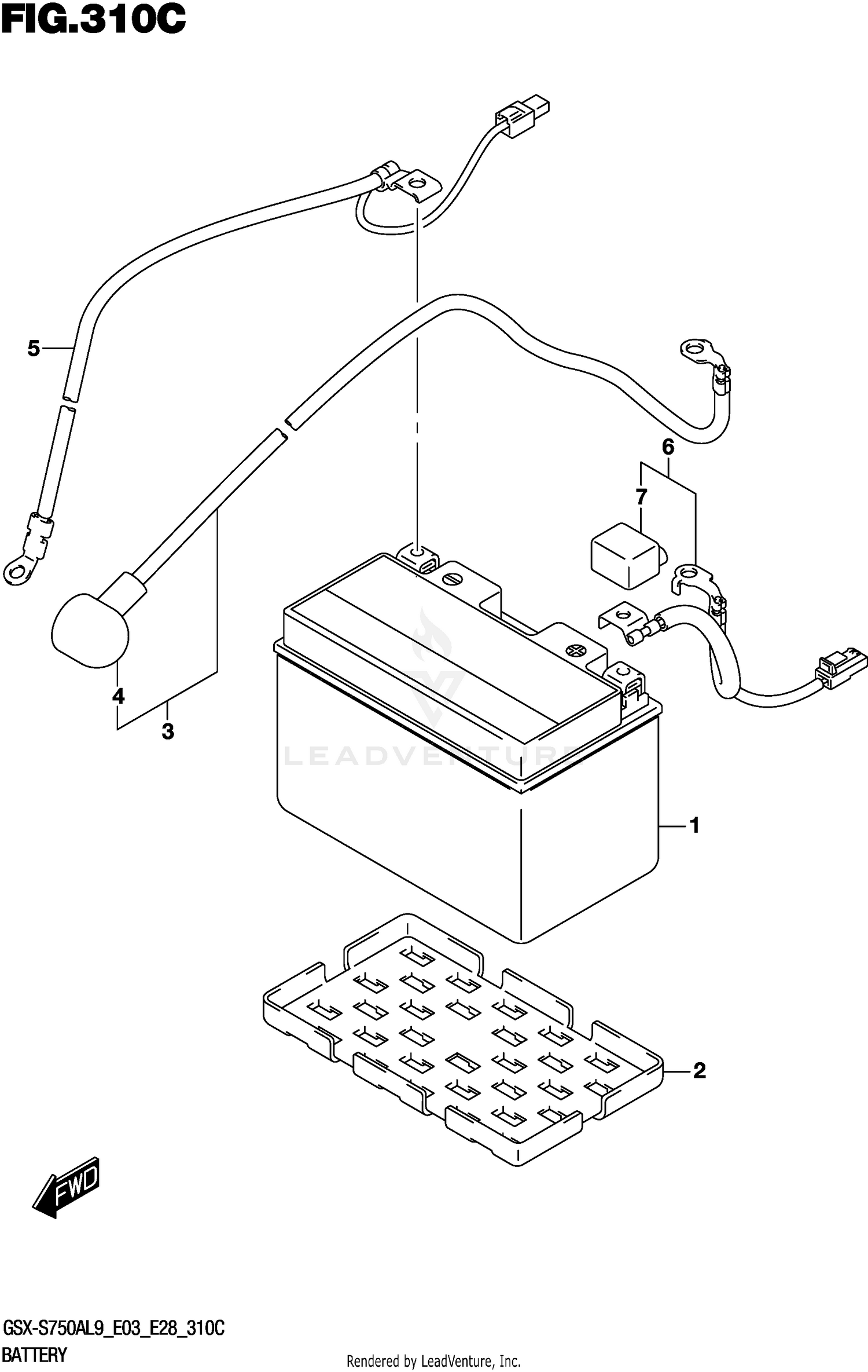 BATTERY (GSX-S750AL9 E28)
