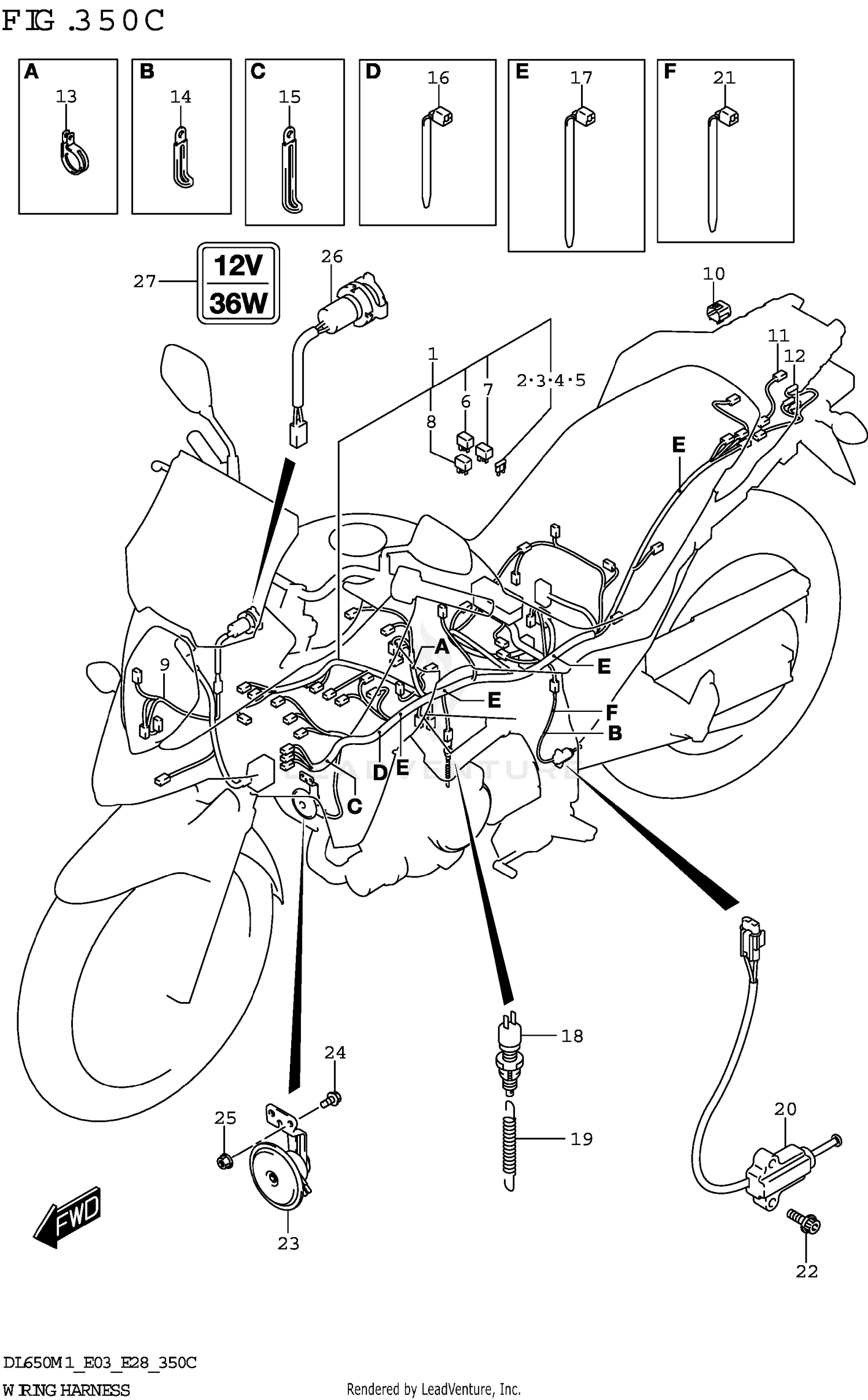 WIRING HARNESS (E33)