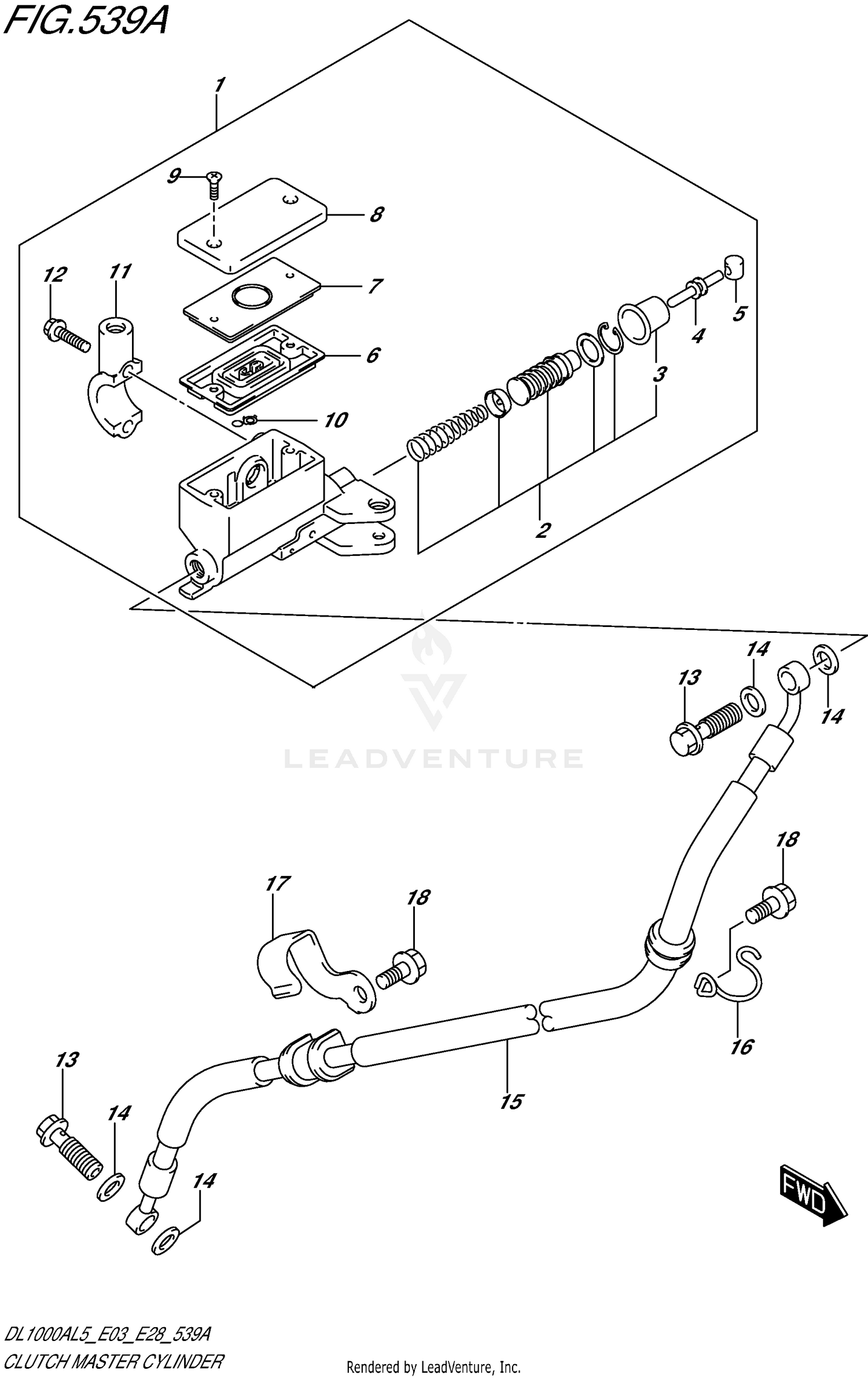 CLUTCH MASTER CYLINDER