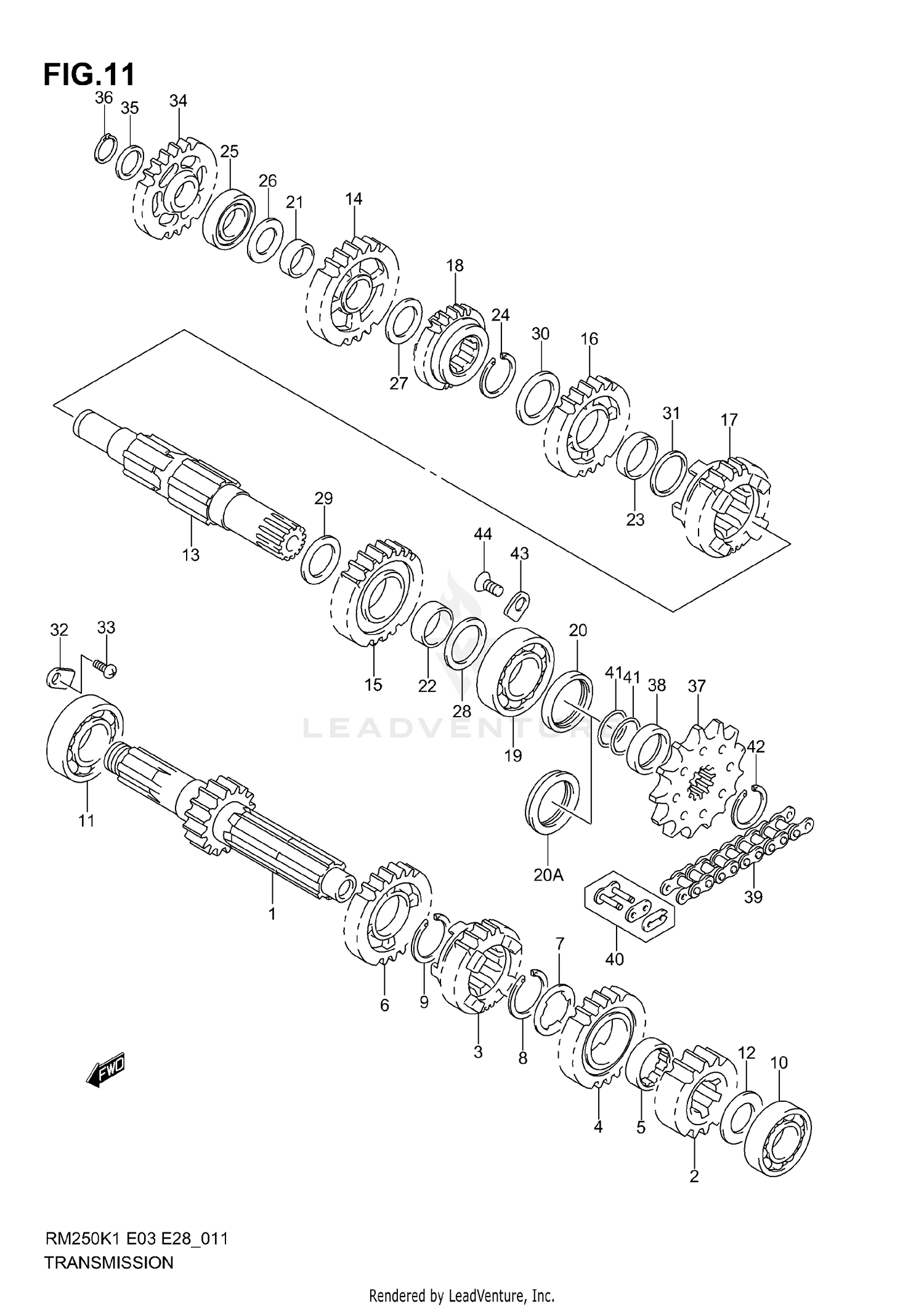 TRANSMISSION (MODEL K1/K2/K3)