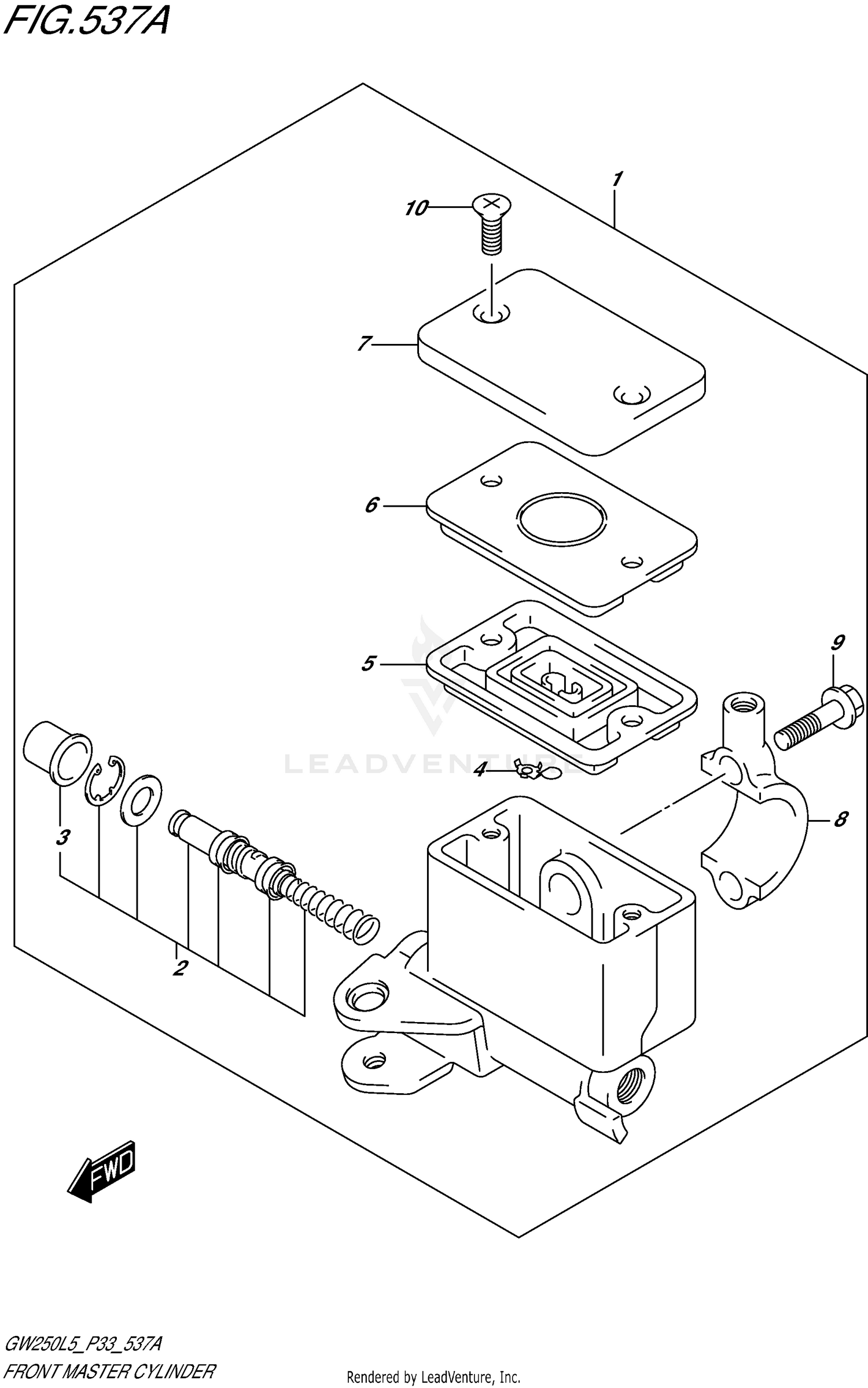 FRONT MASTER CYLINDER