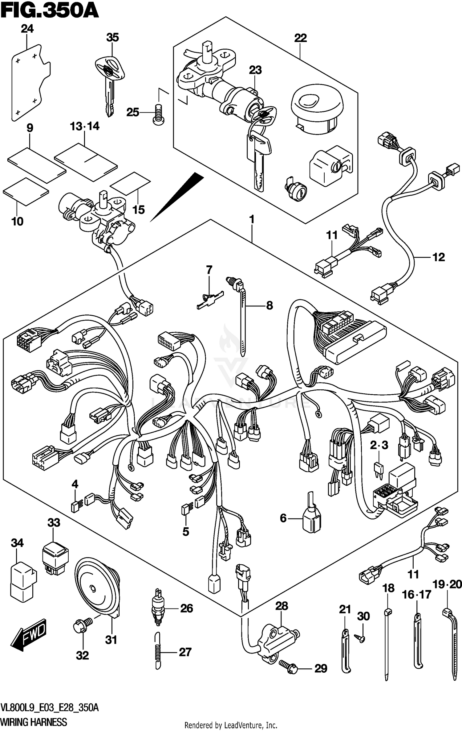 WIRING HARNESS (VL800L9 E03)