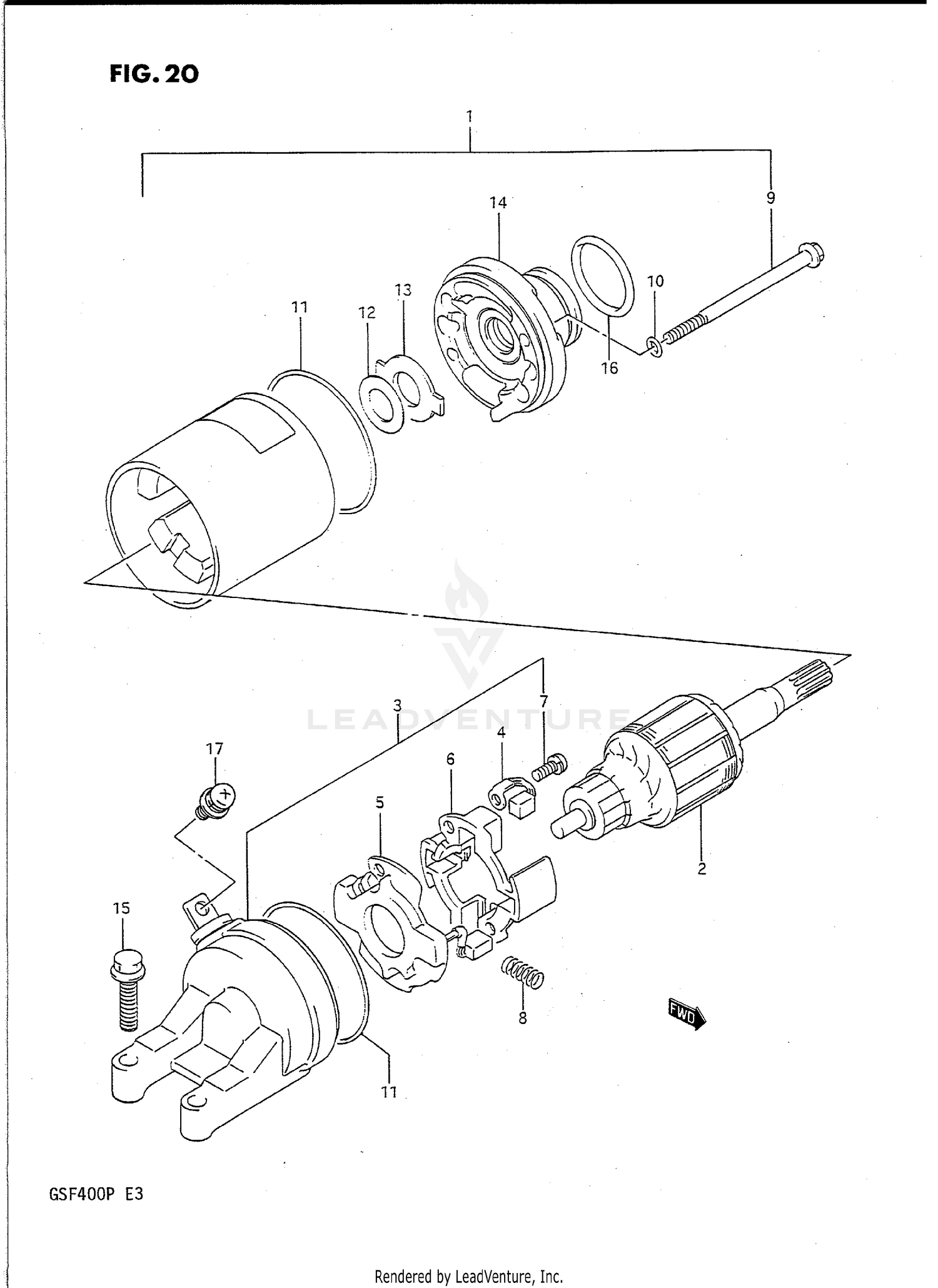 STARTING MOTOR