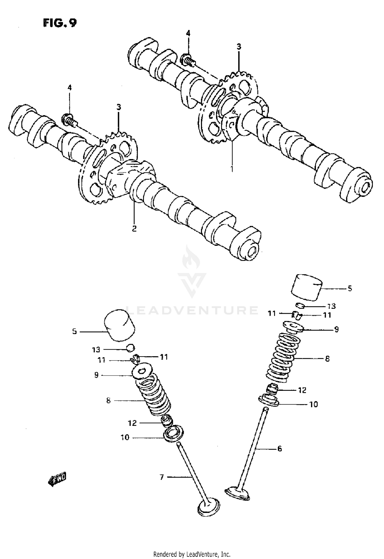 CAM SHAFT - VALVE