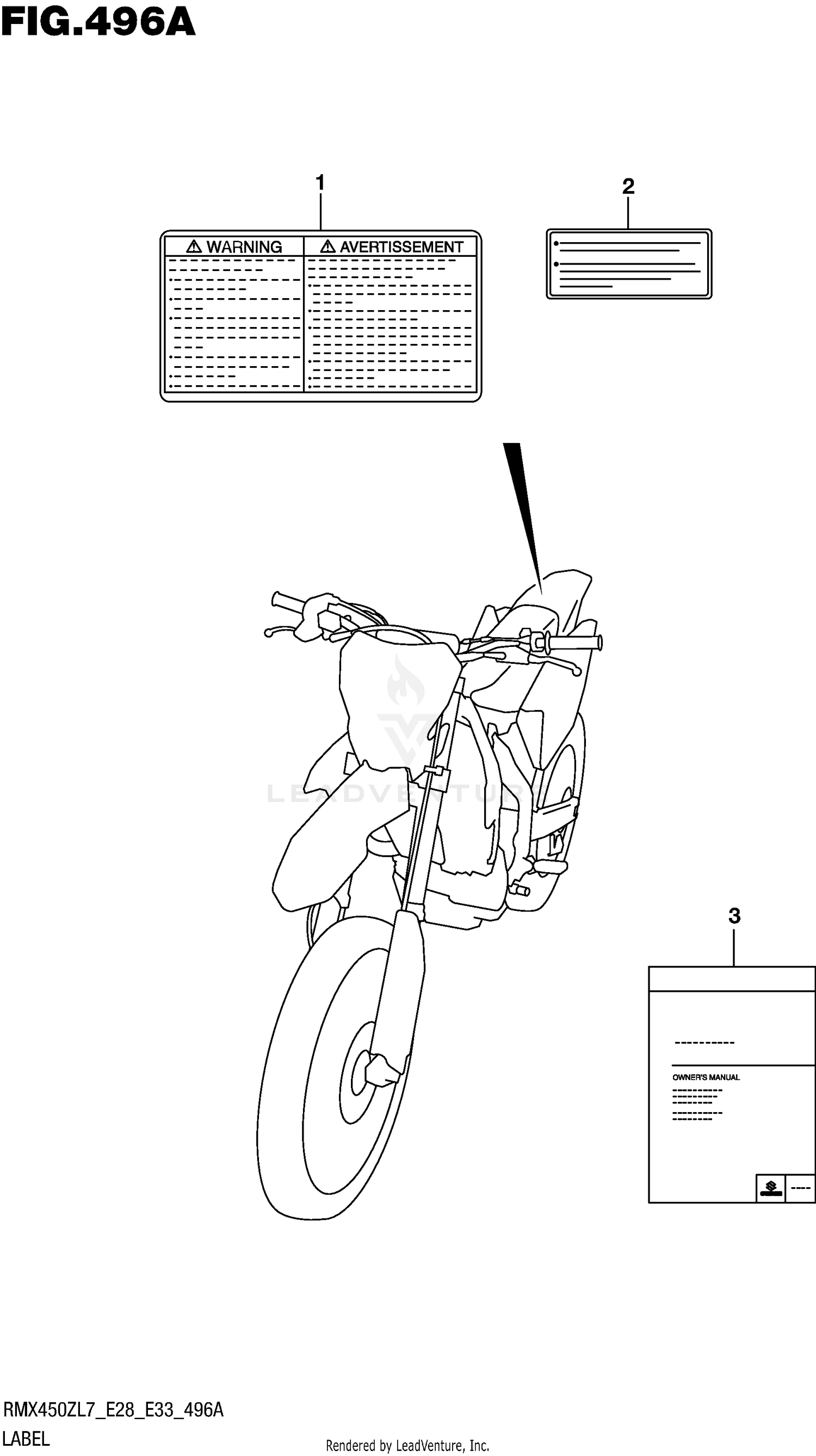LABEL (RMX450ZL7 E28)