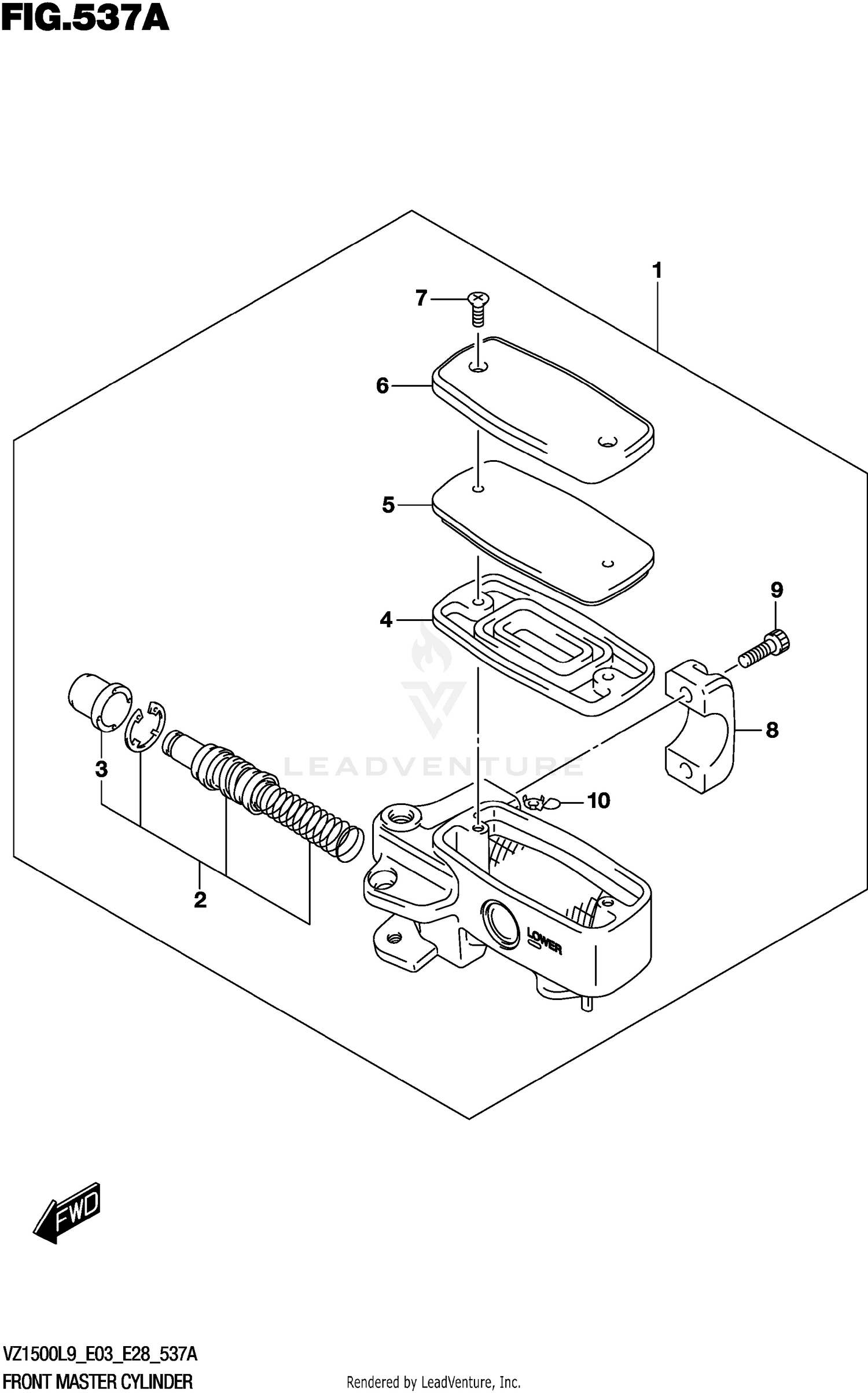 FRONT MASTER CYLINDER