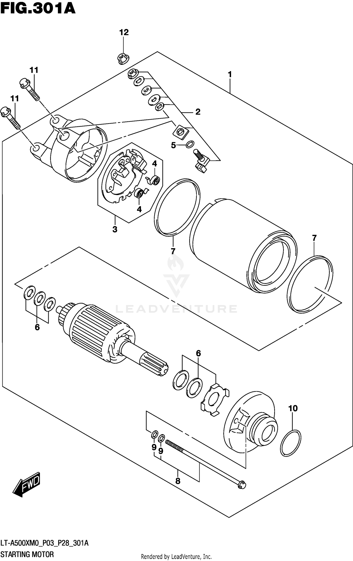STARTING MOTOR