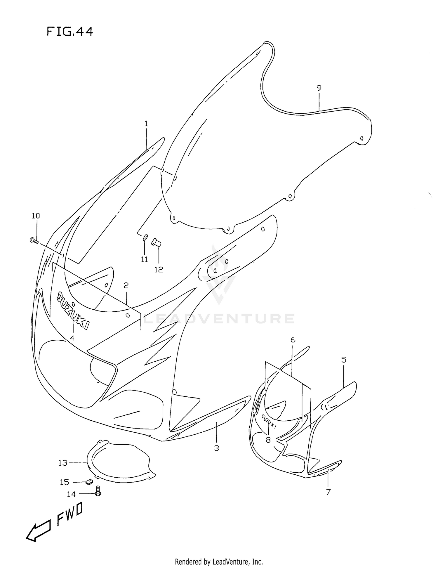 COWLING BODY (MODEL T)