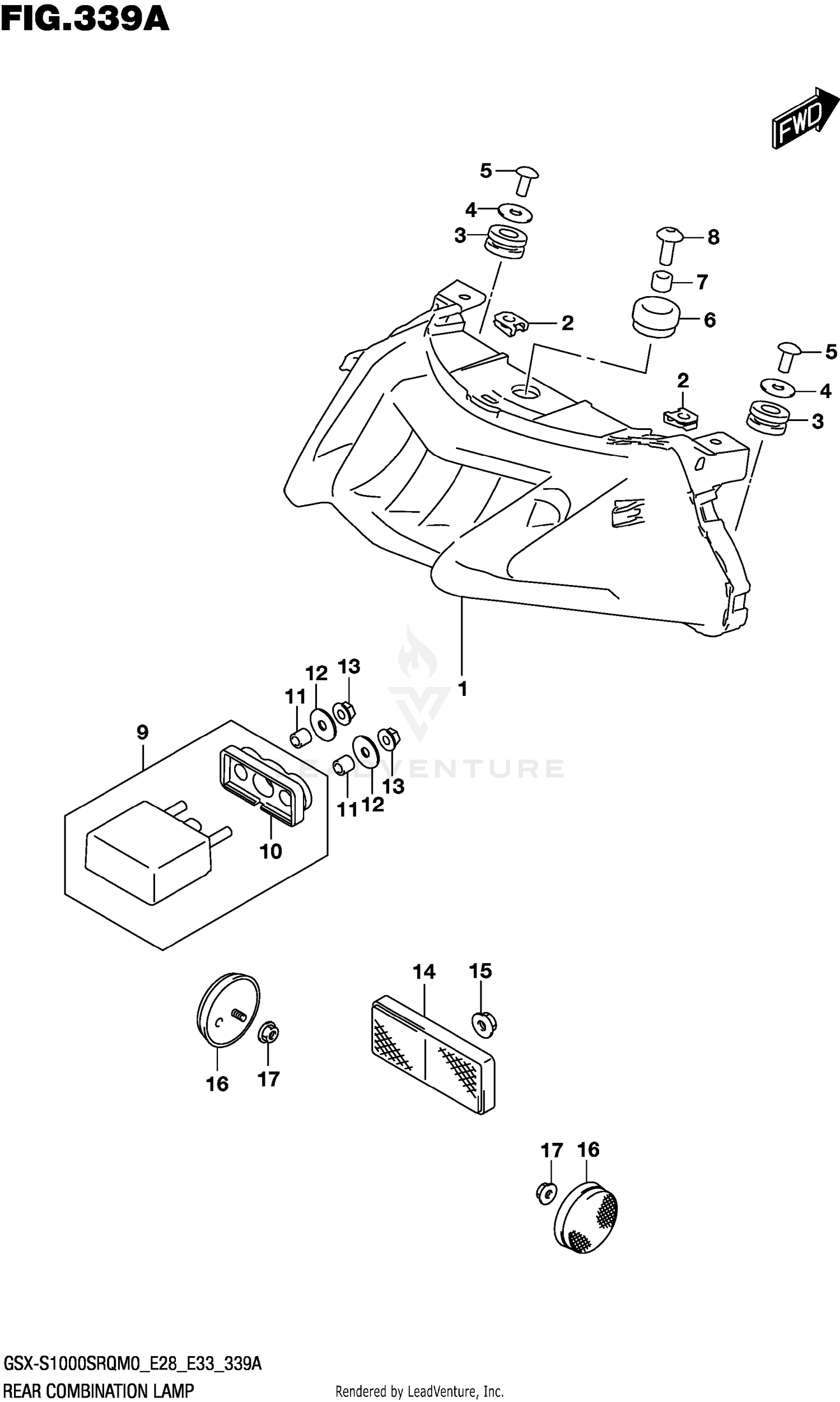 REAR COMBINATION LAMP