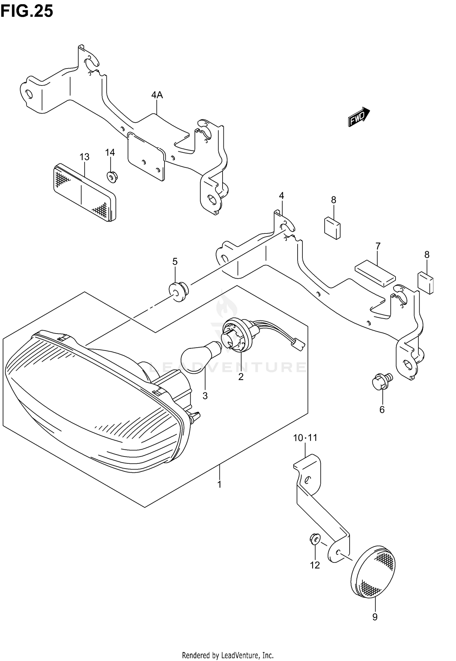 REAR COMBINATION (MODEL K2/K3)