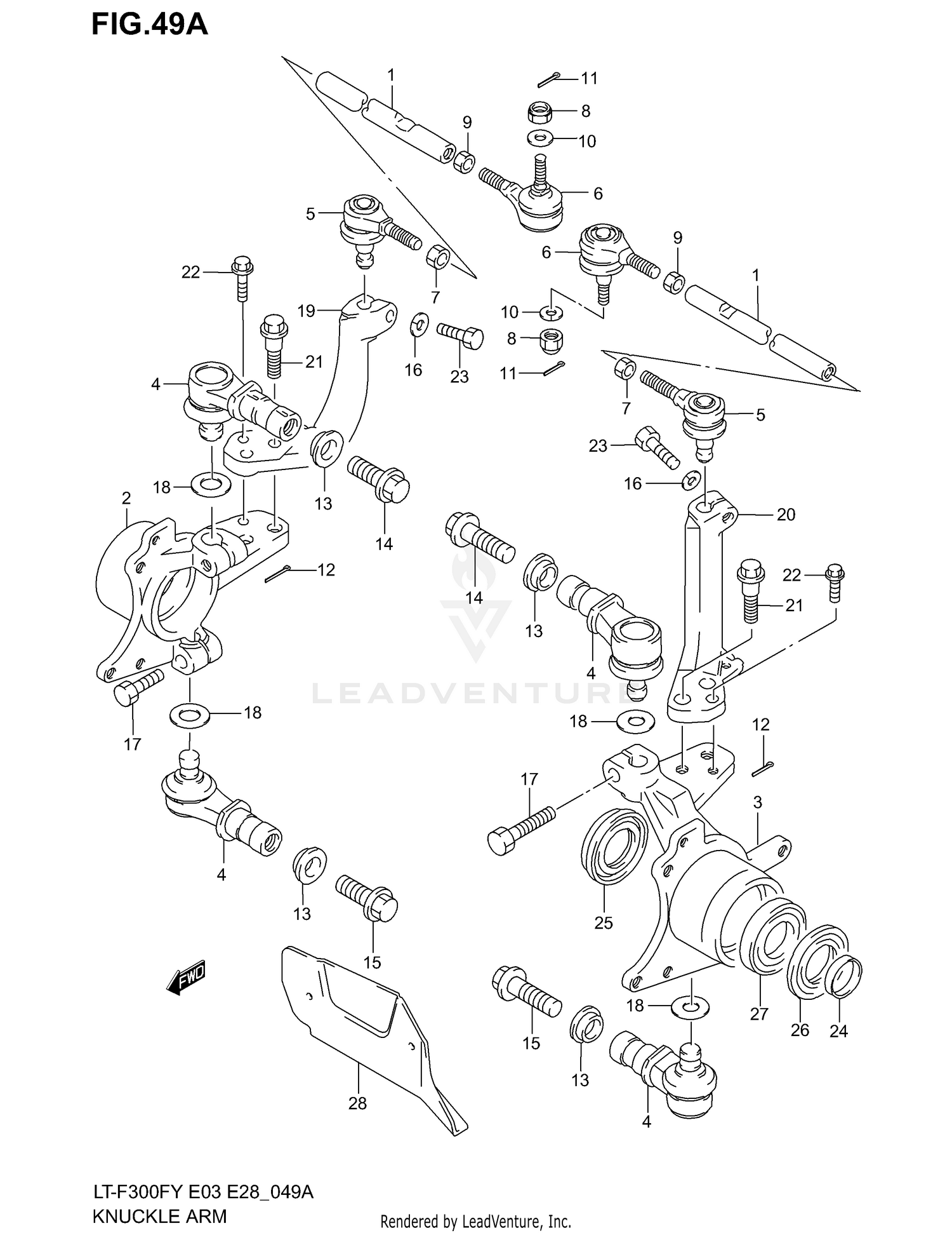 KNUCKLE ARM (MODEL K2)