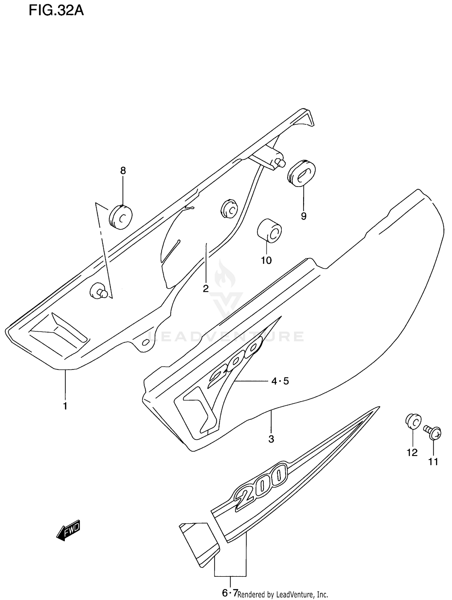 FRAME COVER (MODEL X/Y)